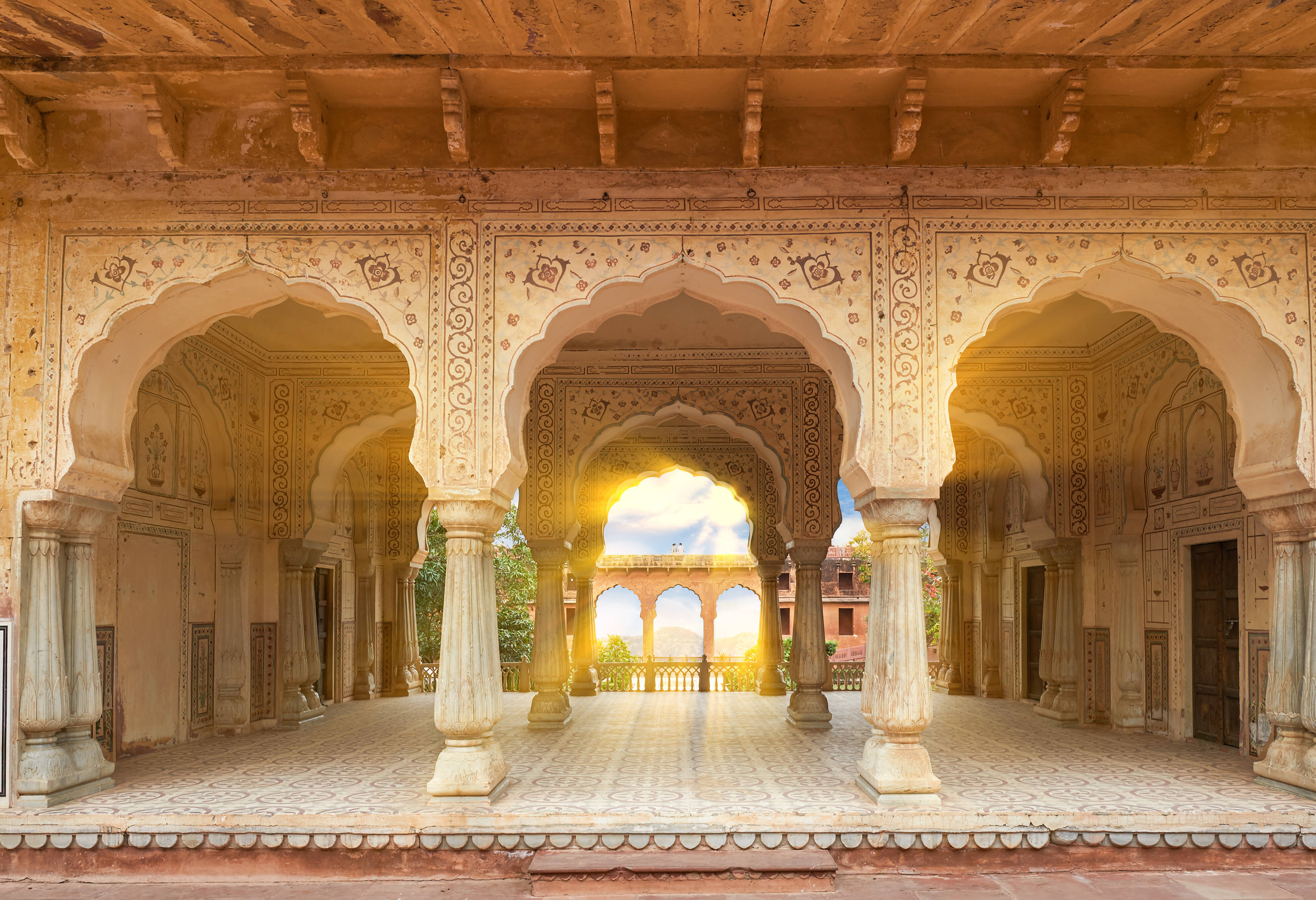 Amber Fort nabij Jaipur