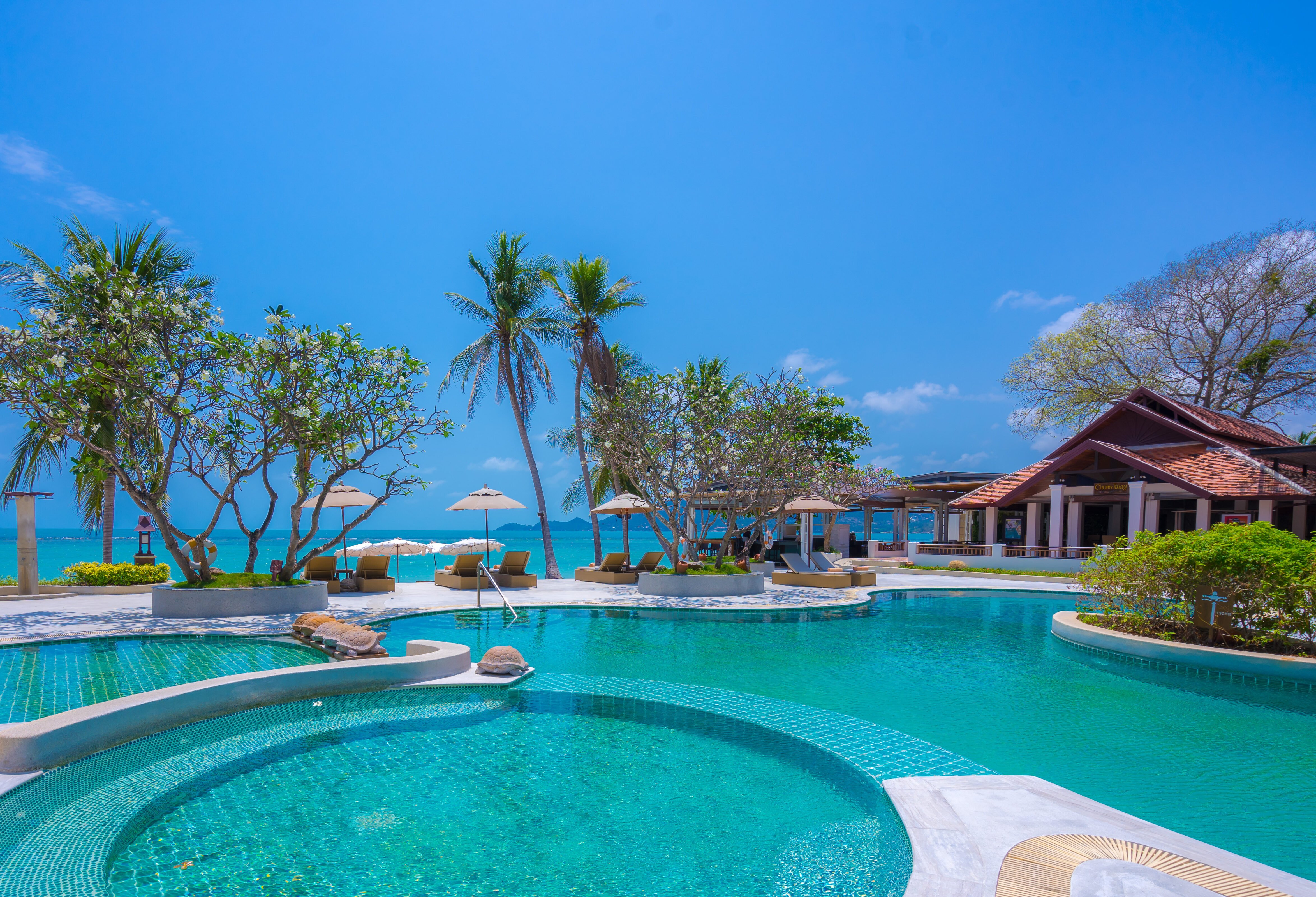 Zwembad van Chaweng Regent BEach Resort