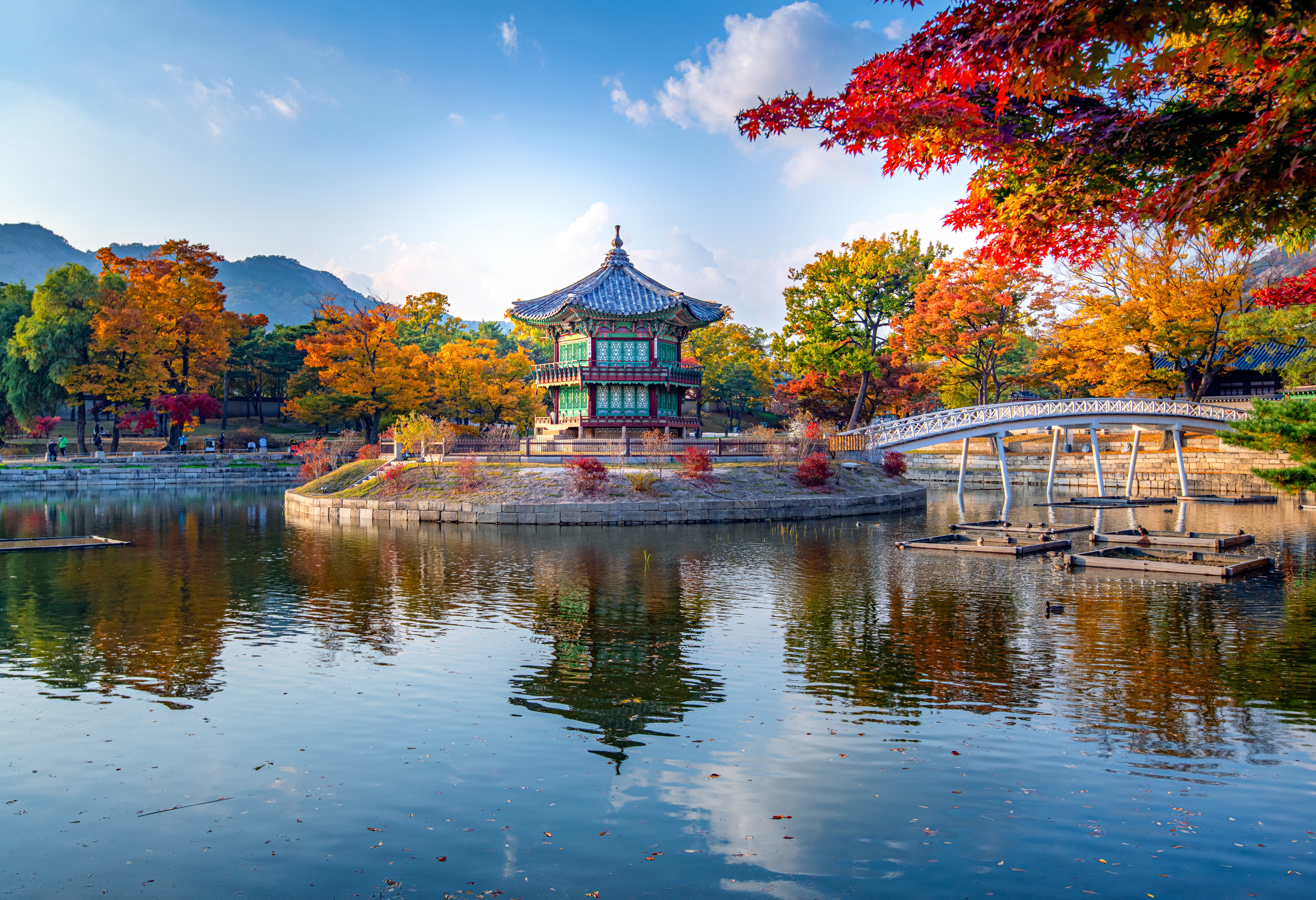 Gyeongbokgung park in Seoul