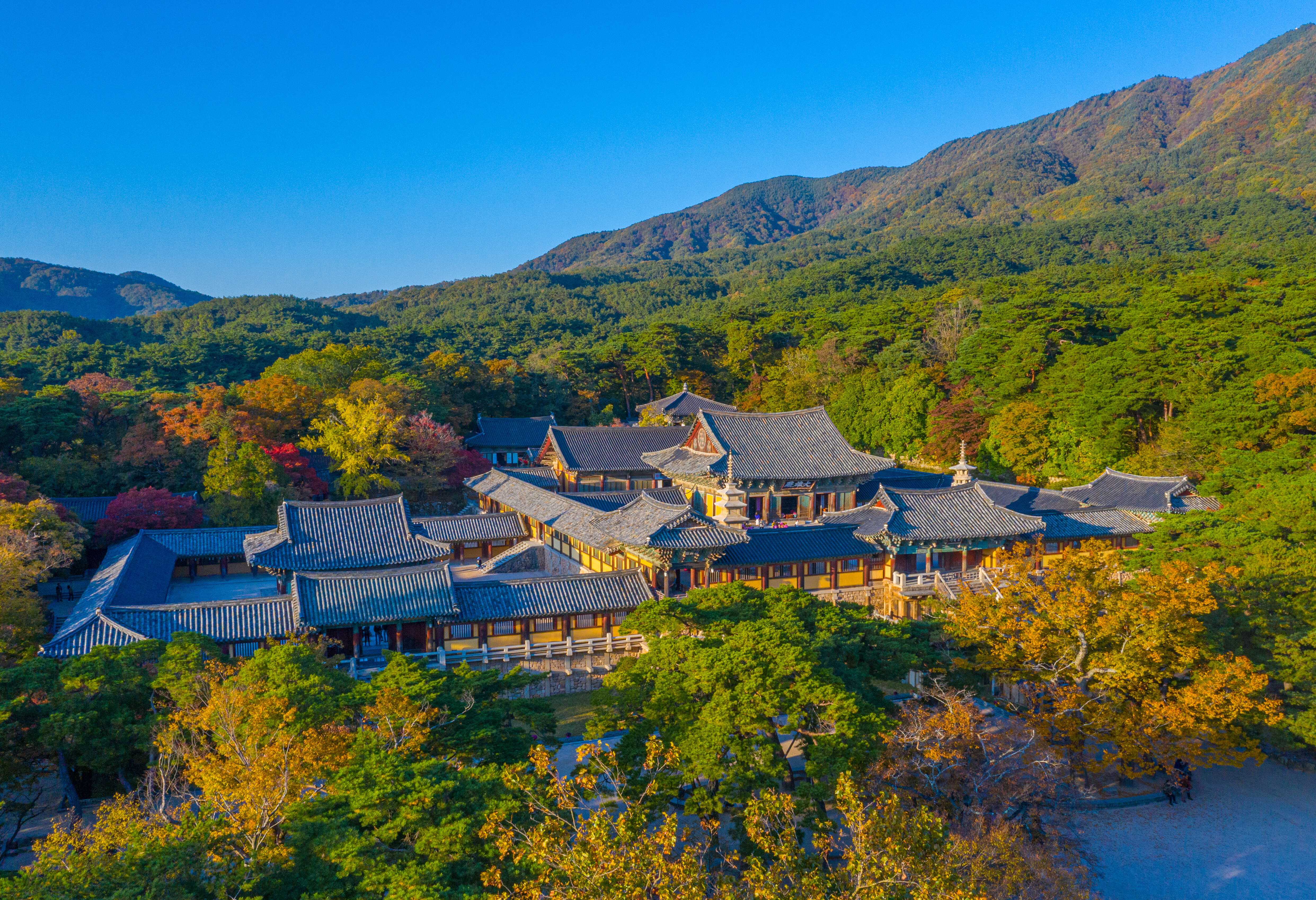 Gyeongiu Bulguksa tempel Zuid-Korea
