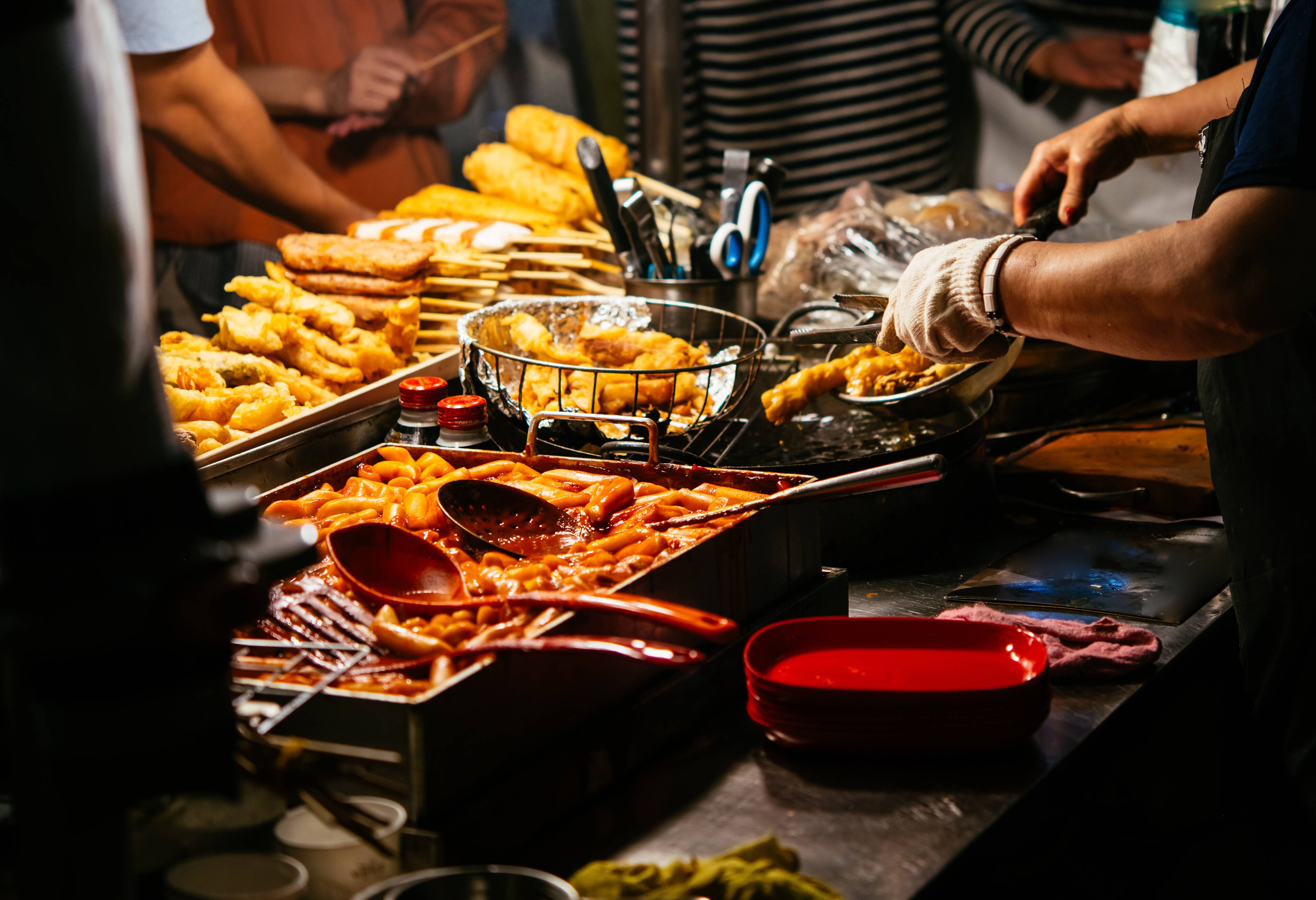 Street food gerechten Busan