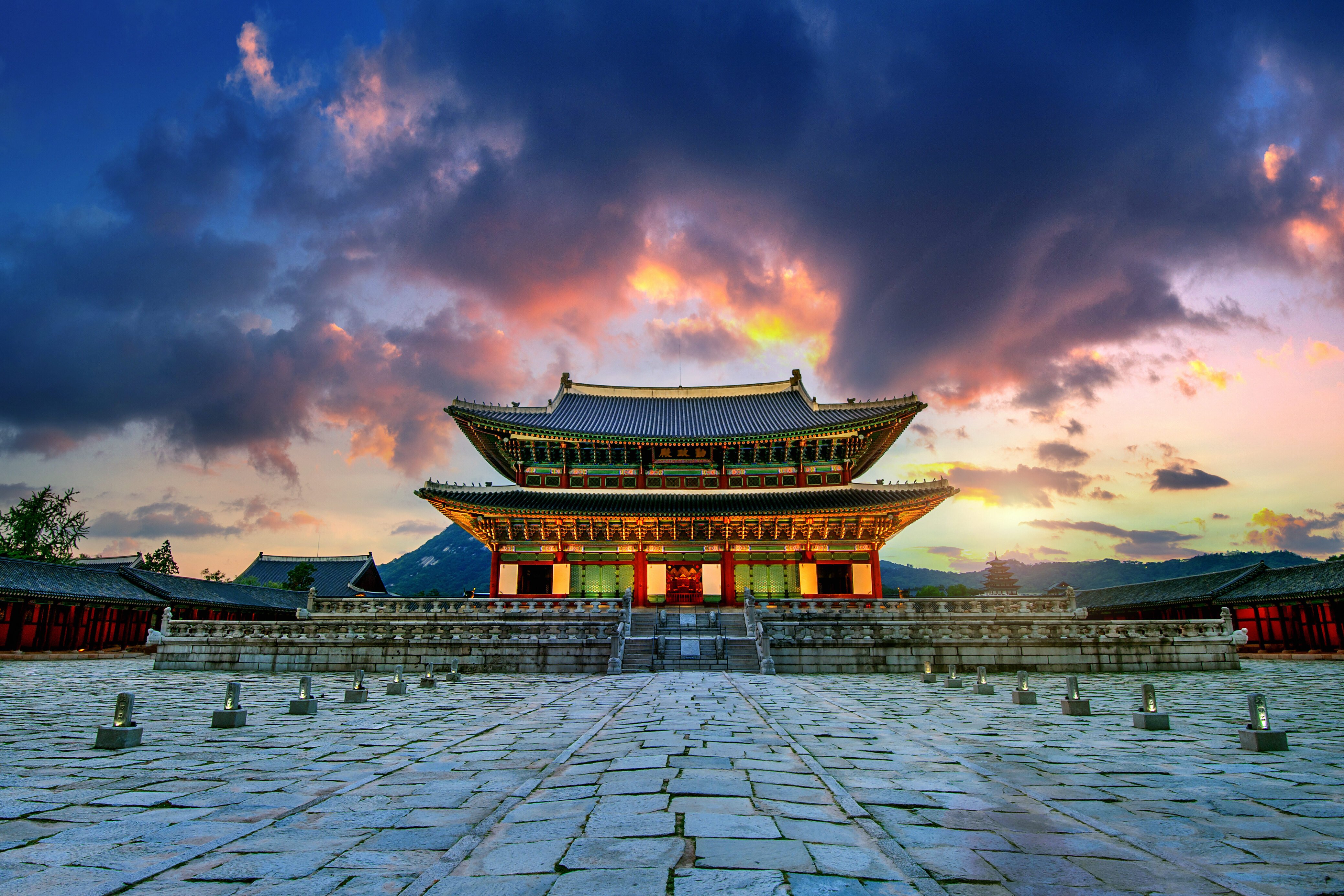 Gyeongbokgung tempel in Seoul