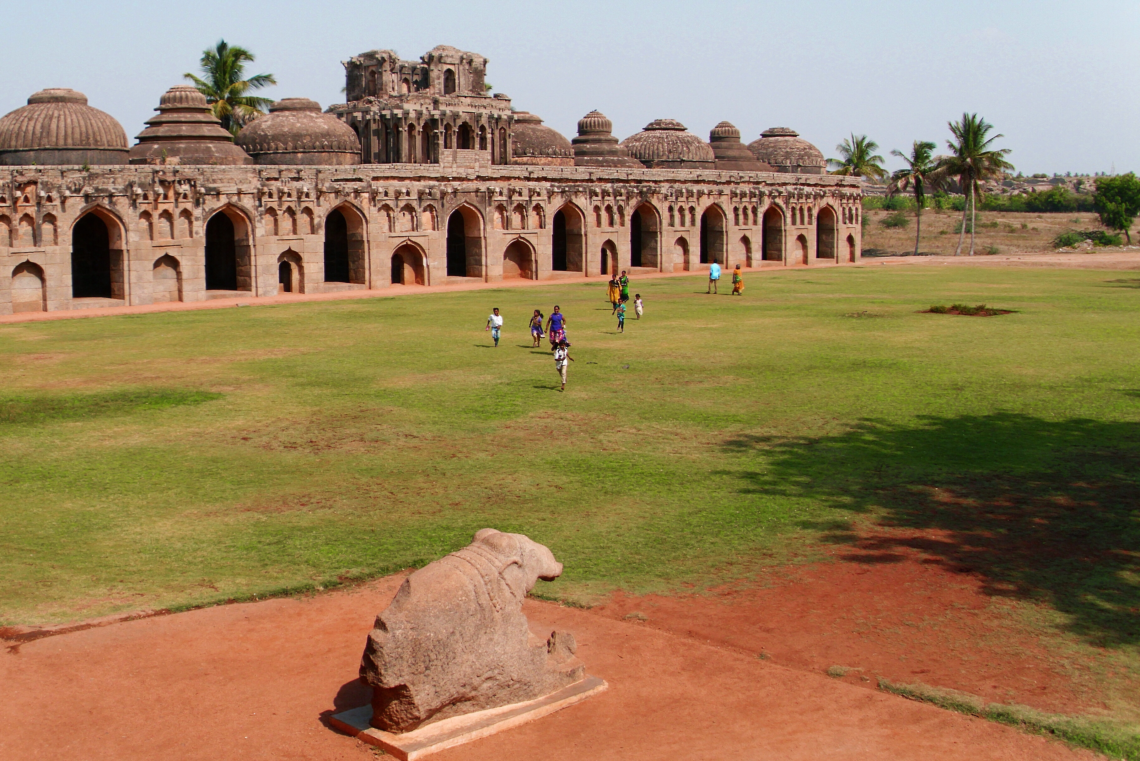 Olifantenstallen Hampi Karnataka