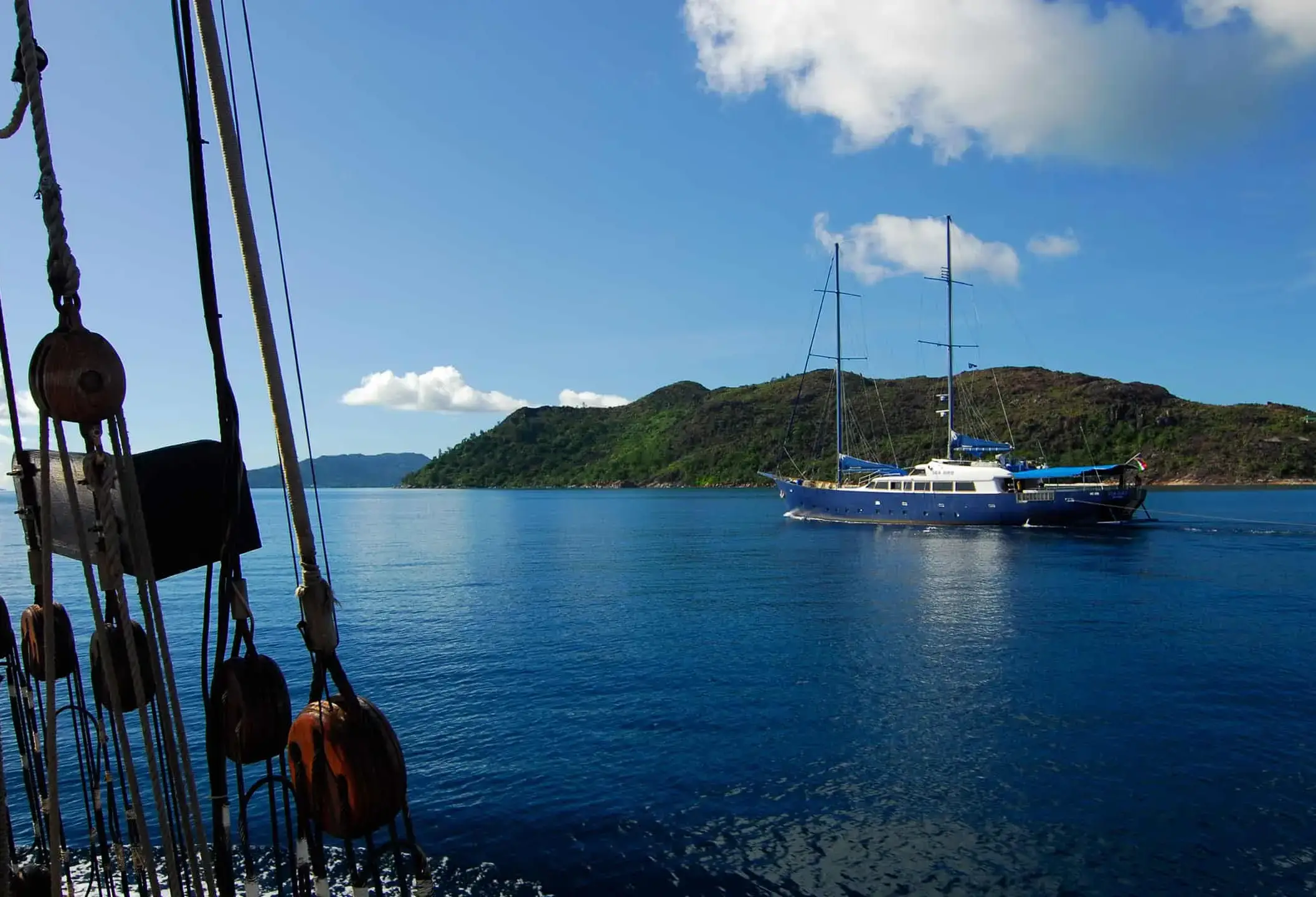 Seychellen Silhouette Cruises Sea Bird