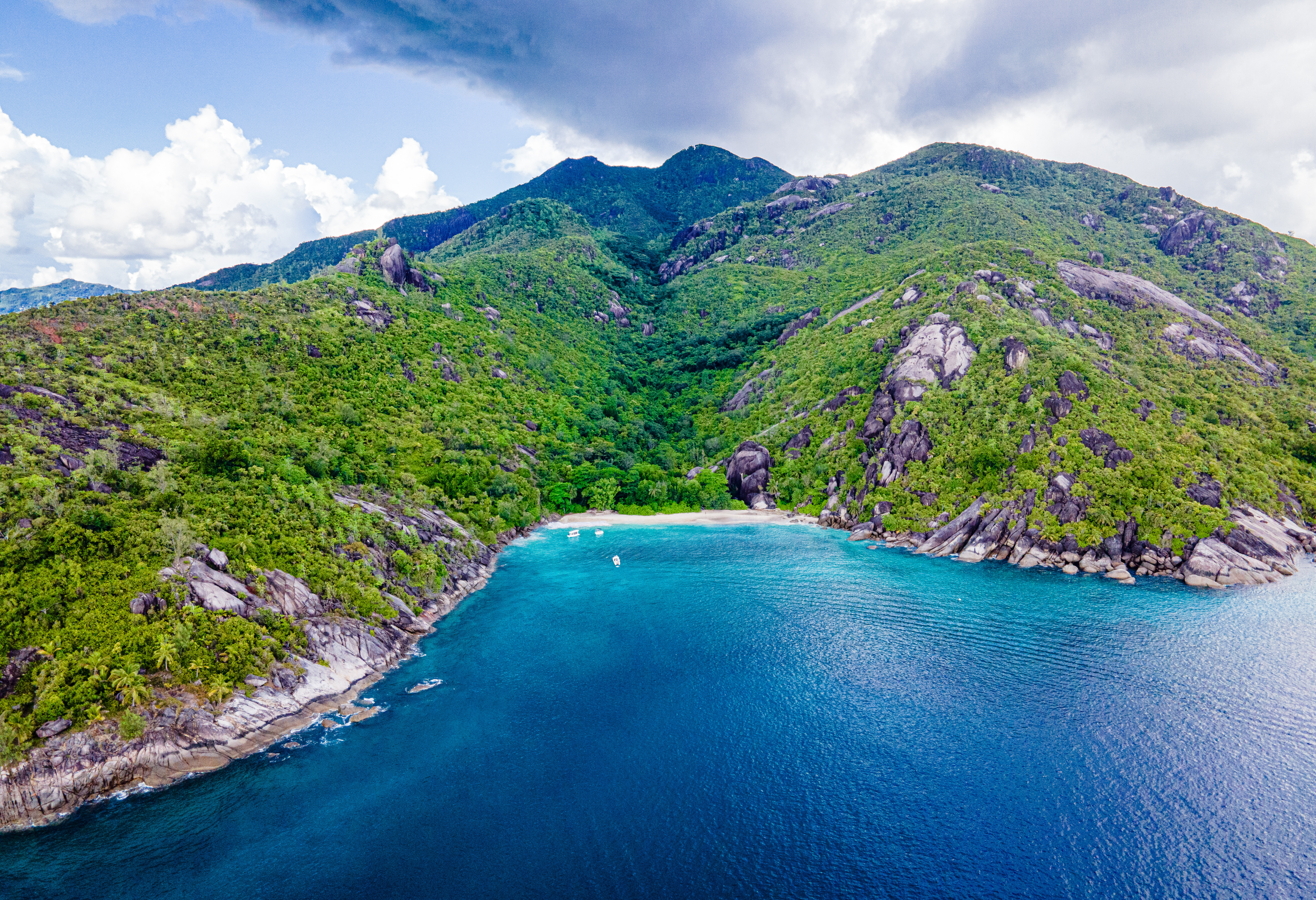 Seychellen Silhouette Cruises Baie Ternay