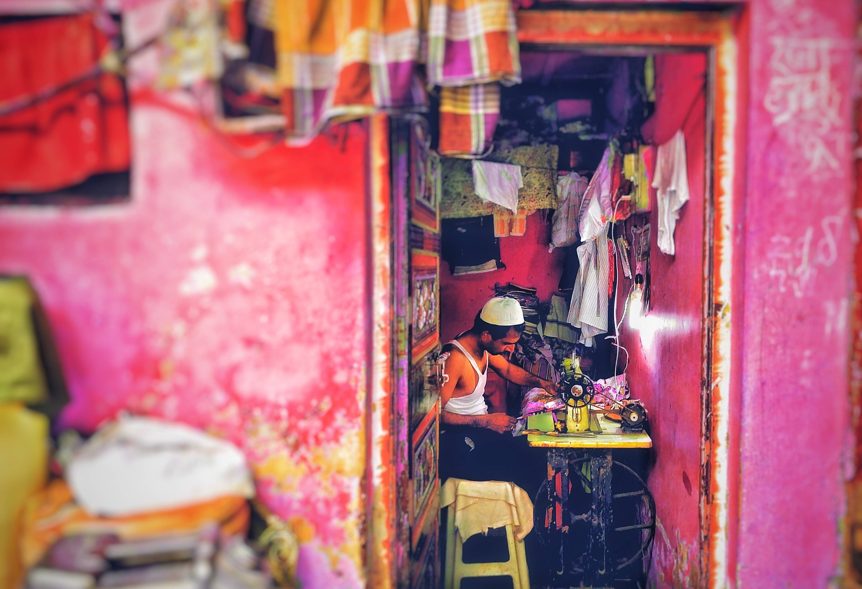 Lokaal winkeltje in Mumbai