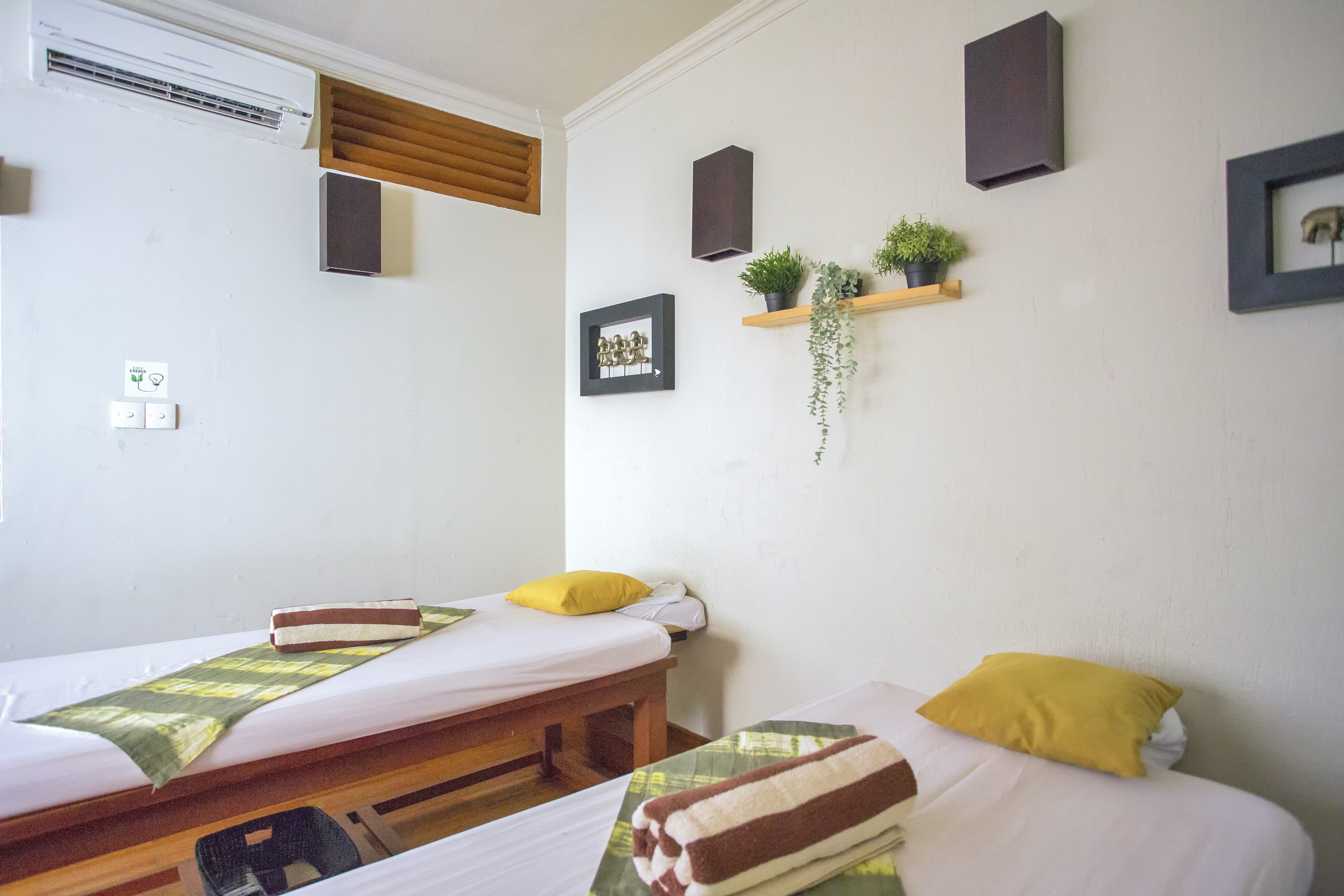 Behandelkamer in de spa in het Mutiara Bali in Seminyak