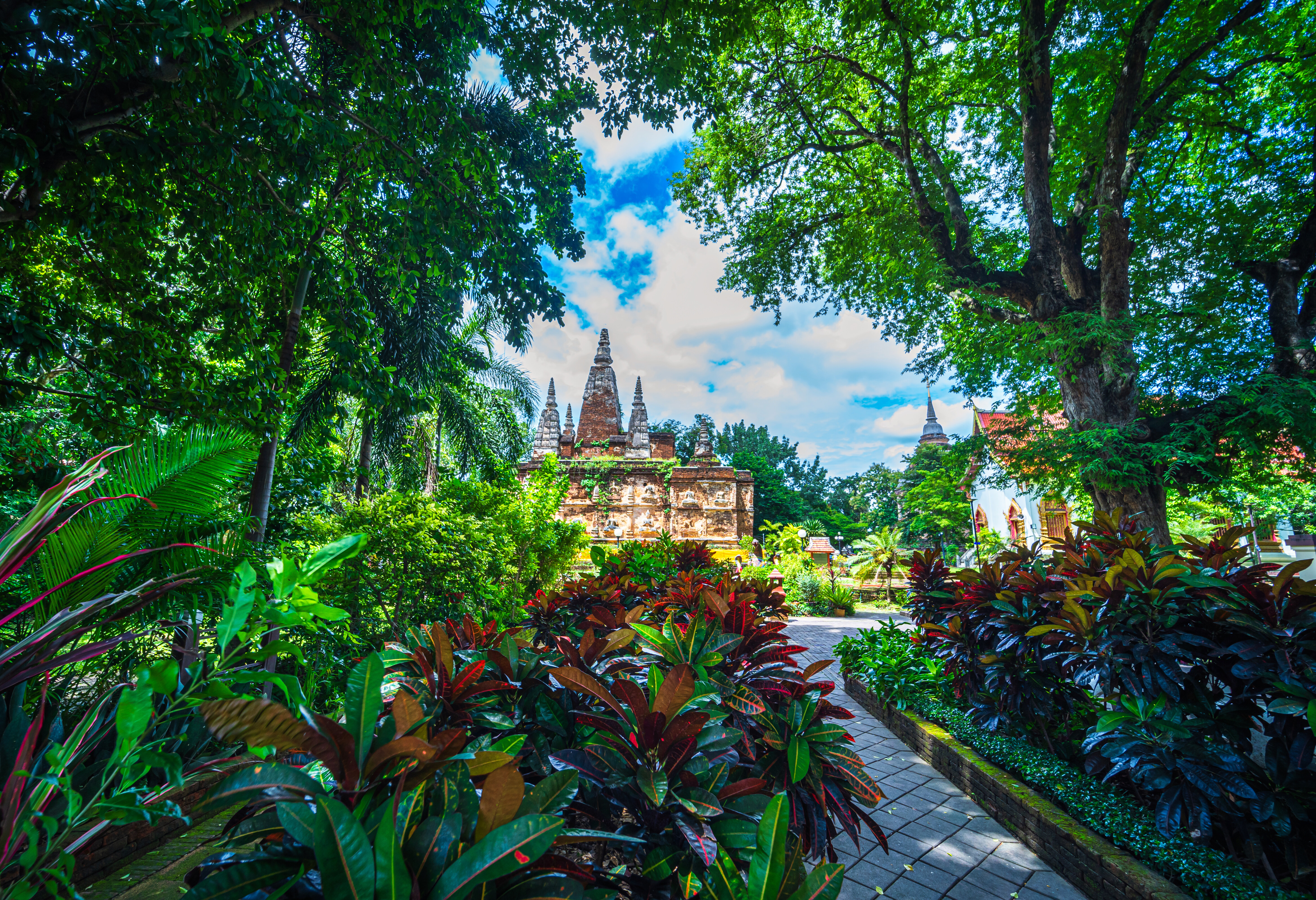 Verscholen tempels van Chiang Mai