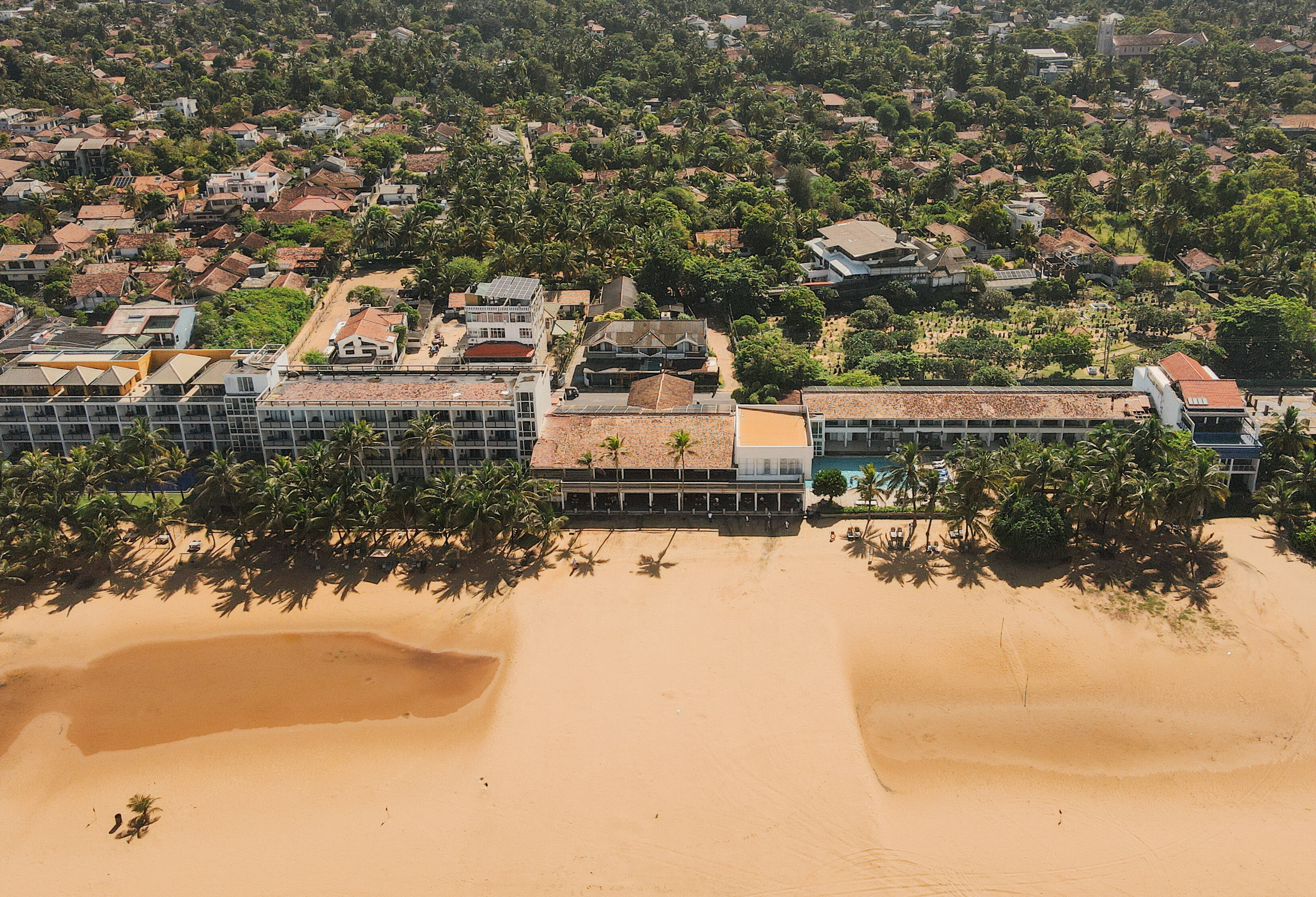 sri lanka negombo jetwing sea omgeving