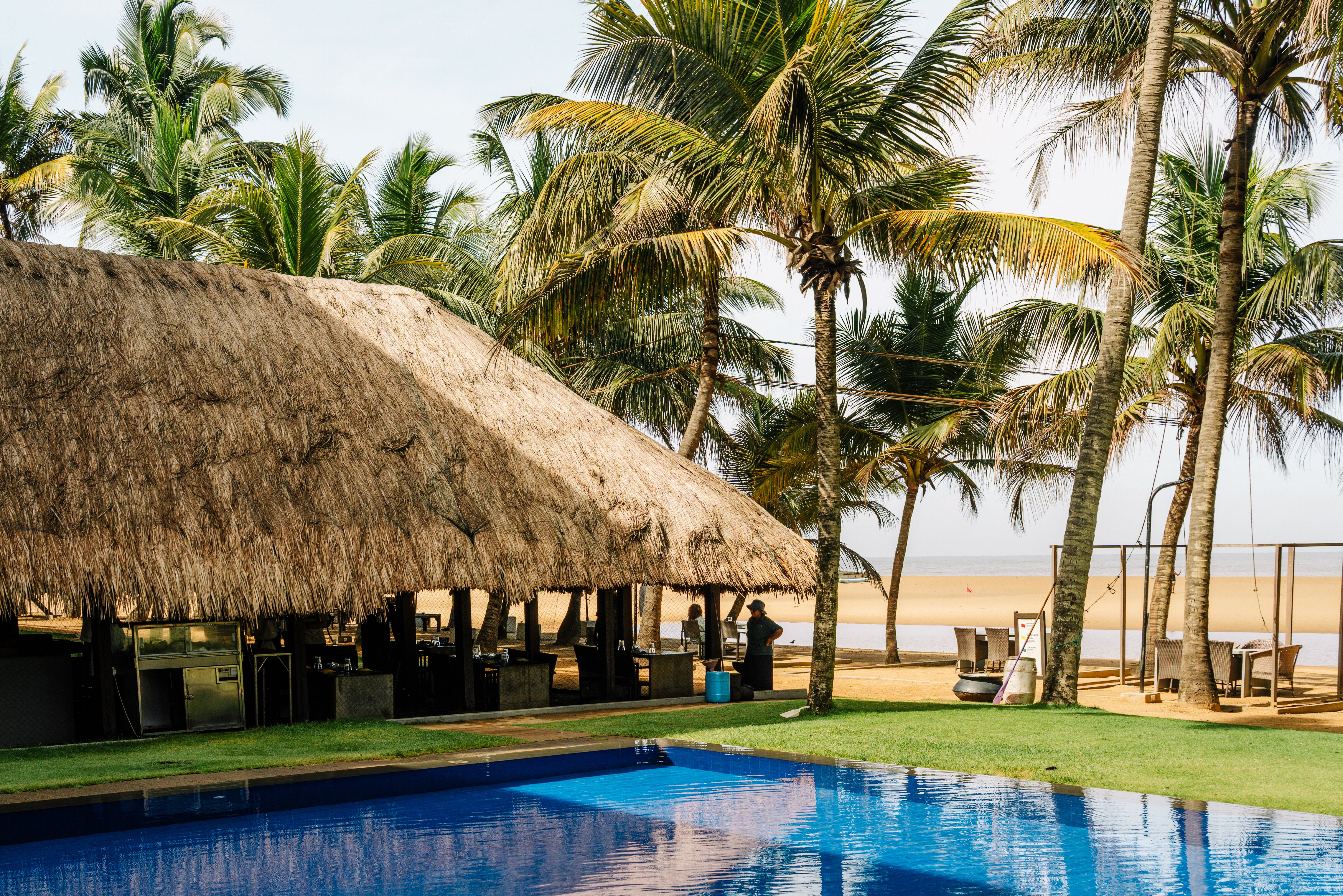 sri lanka negombo jetwing sea zwembad