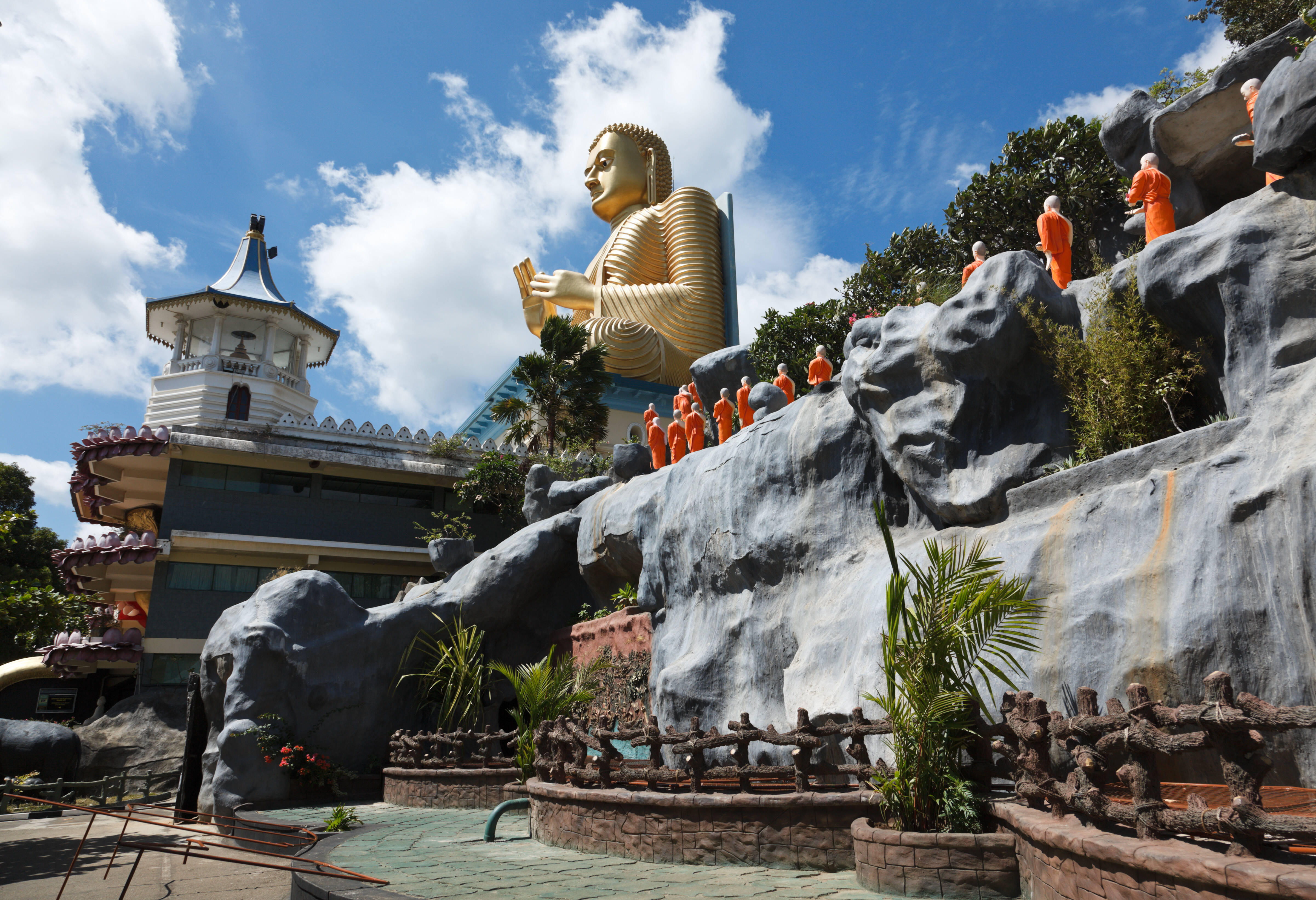 Sri Lanka Dambulla Gouden Tempel