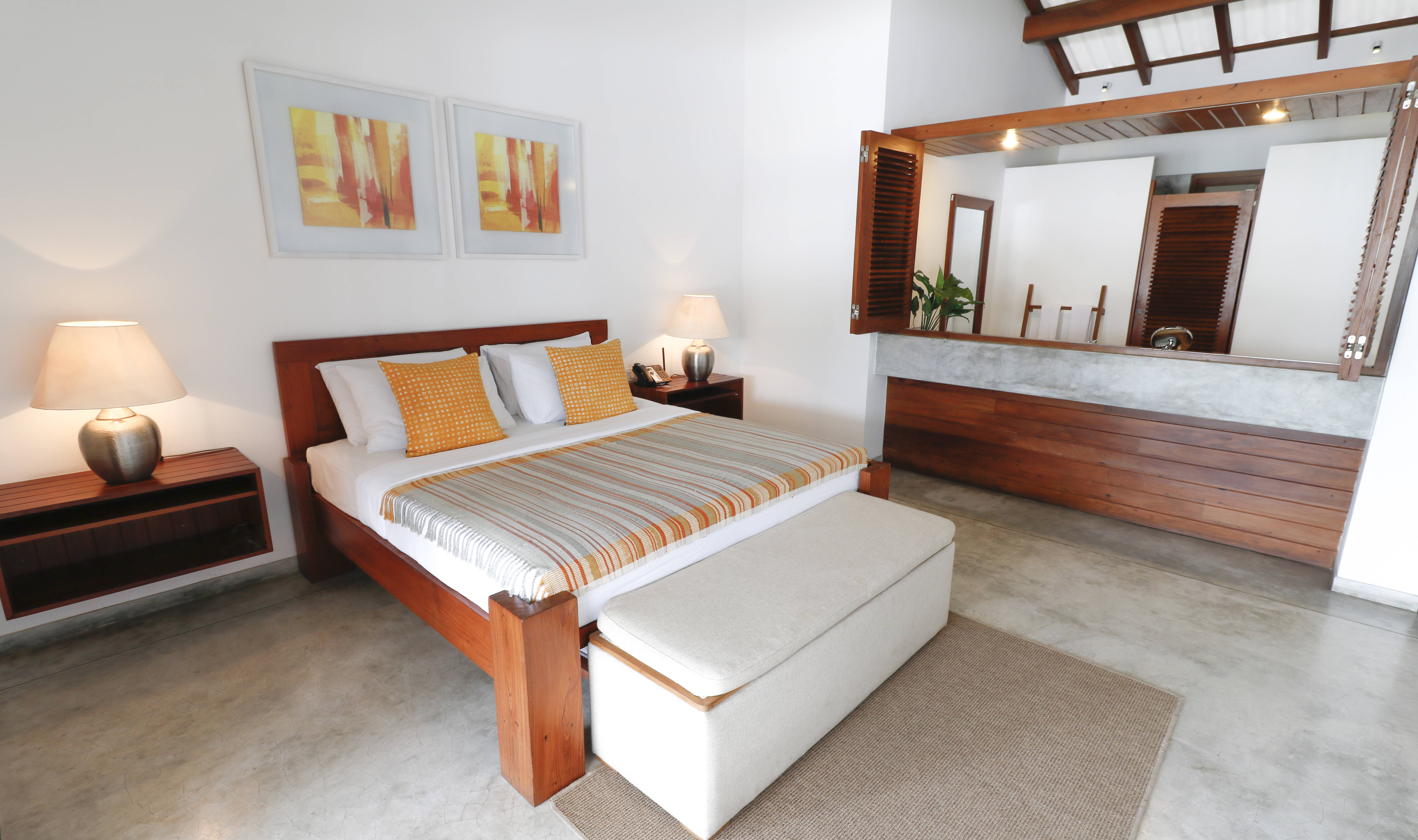 Sri Lanka Mirissa Lantern Boutique Hotel Deluxe Kamer