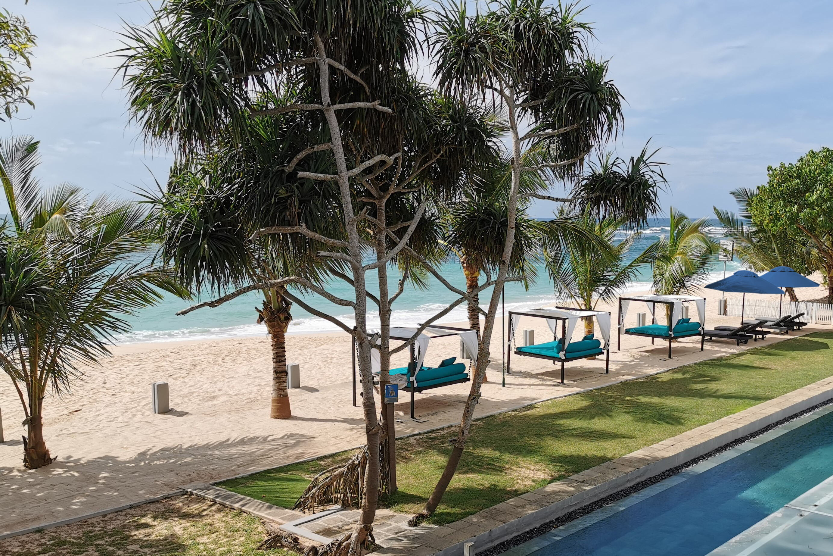 Sri Lanka Mirissa Lantern Boutique Hotel Strand