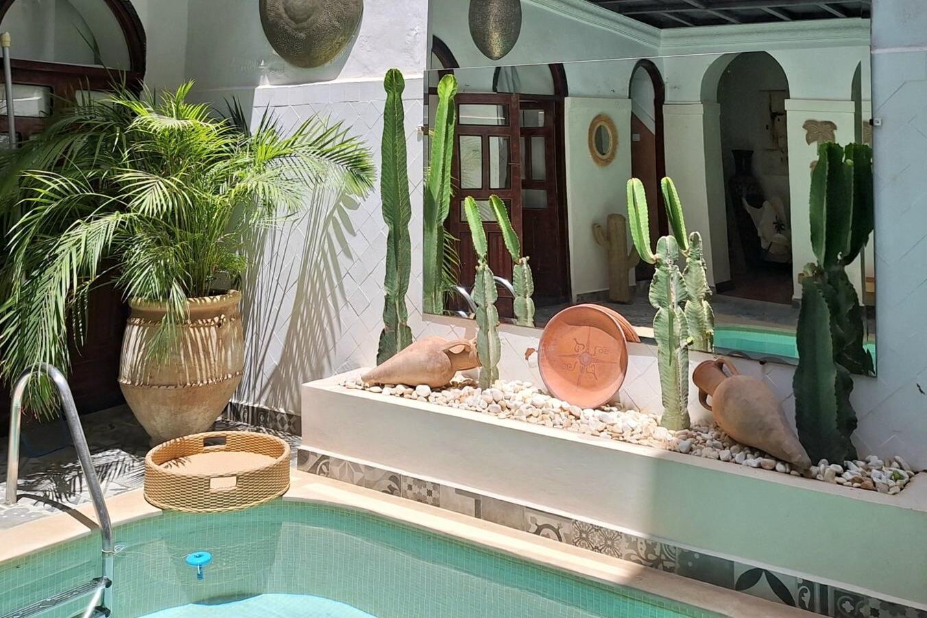 Marokko Marrakech Riad el Grably Zwembad