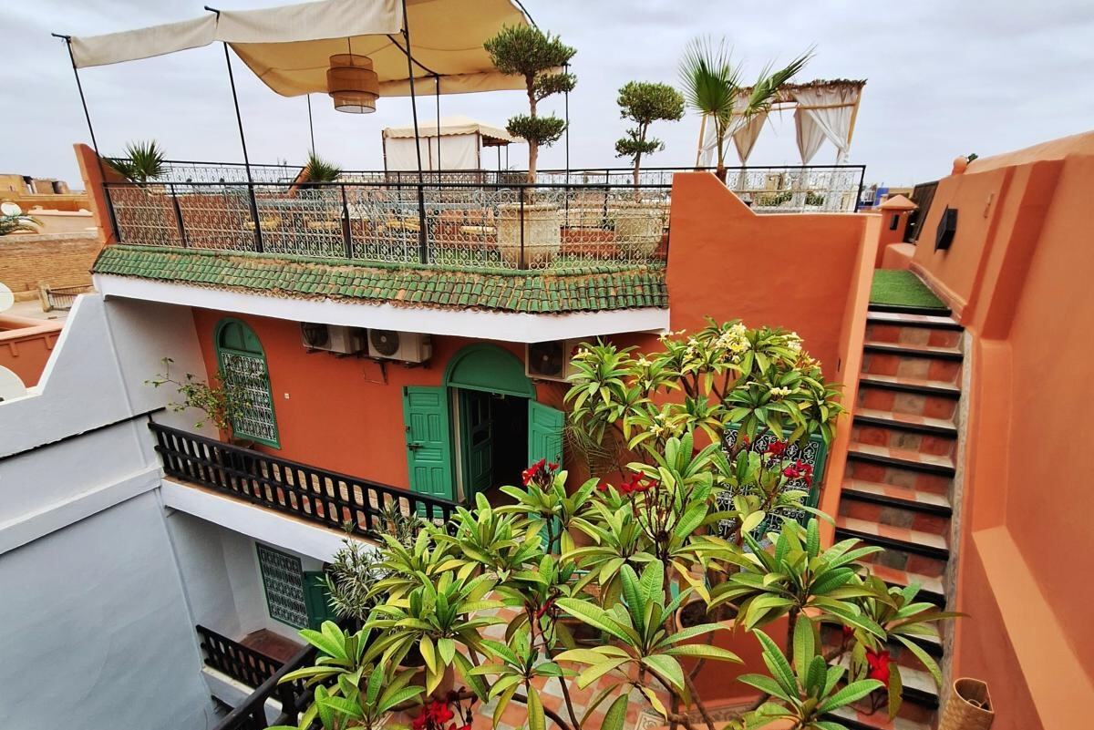 Marokko Marrakech Riad el Grably Architectuur