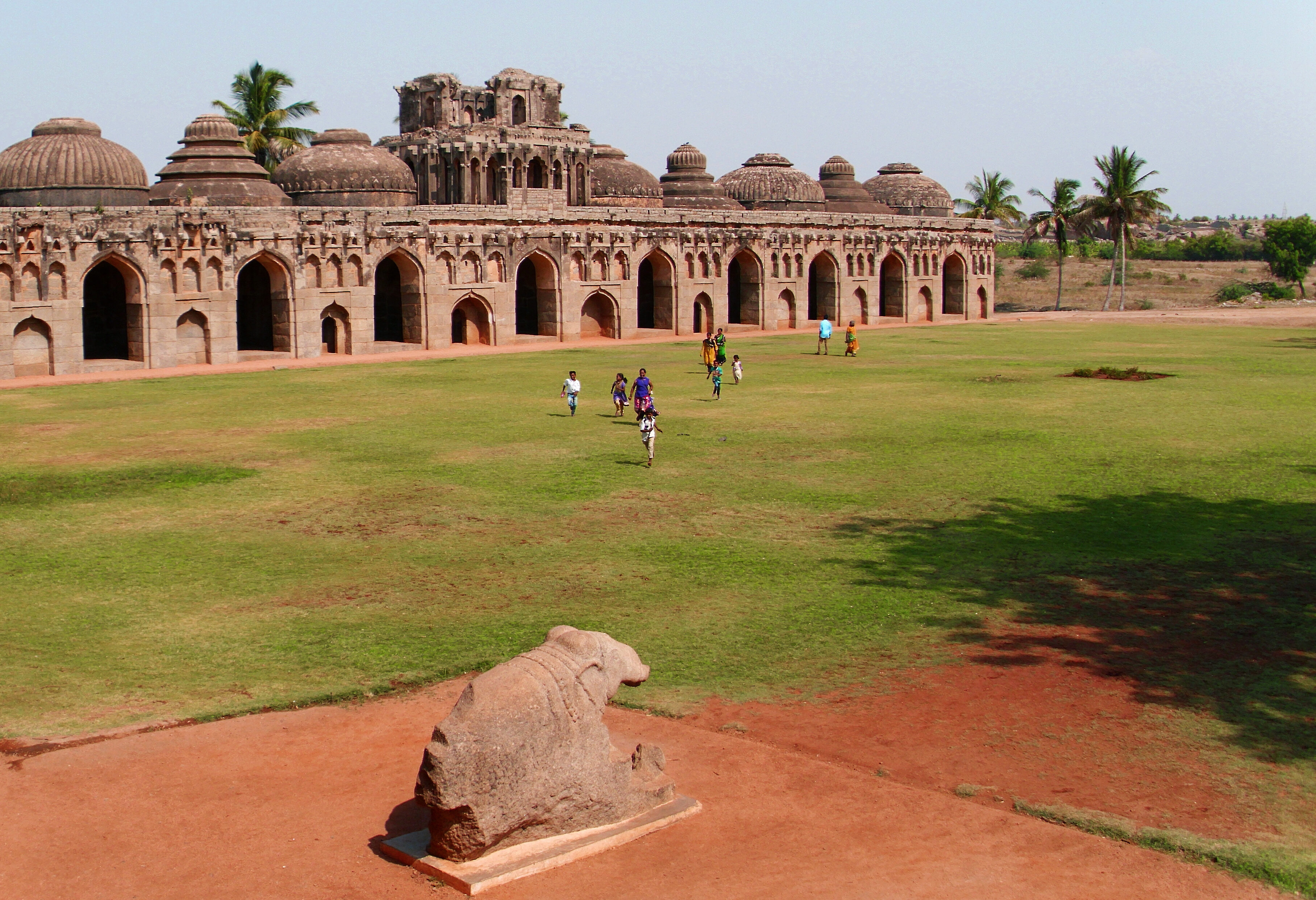 Olifantenstallen van Hampi