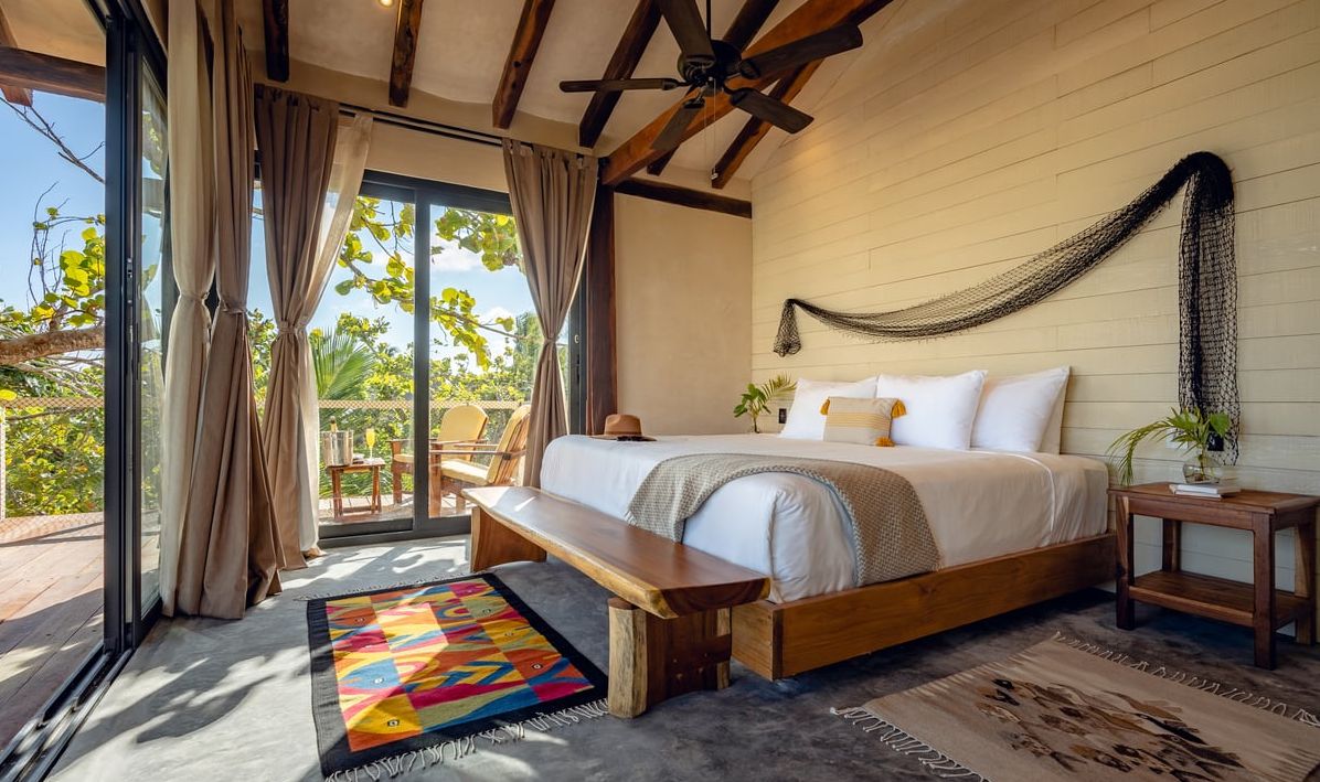 Mexico Tulum Villa Pescadores Deluxe Ocean View Kamer