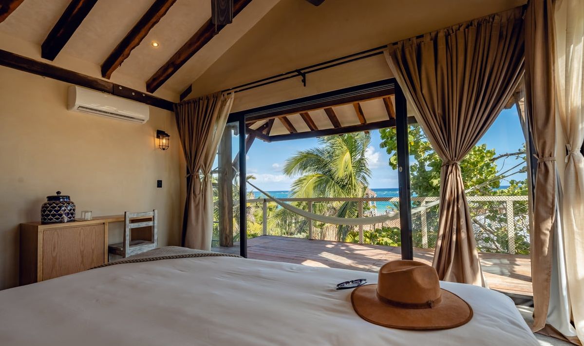 Mexico Tulum Villa Pescadores Deluxe Ocean View Kamer