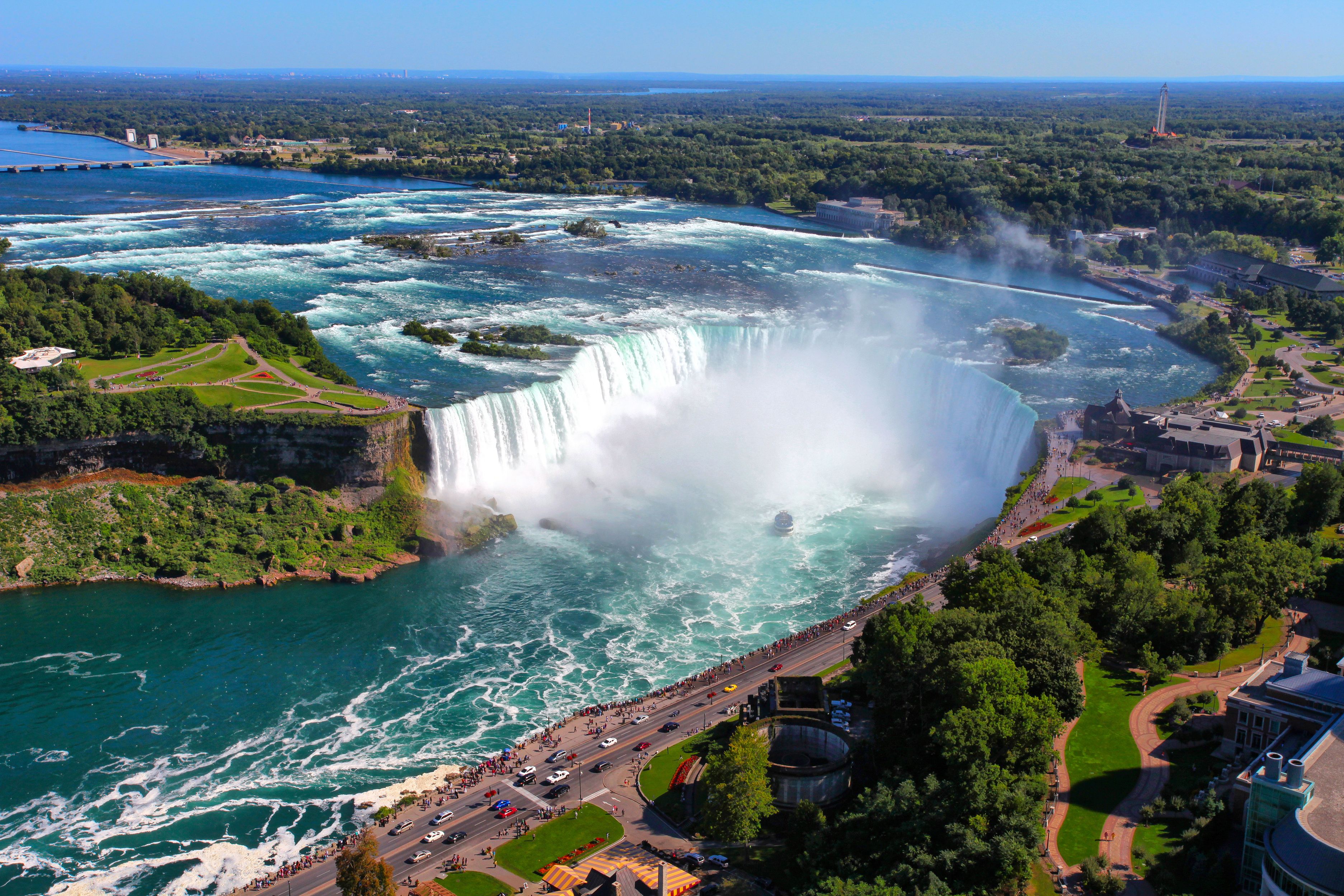 Canada-Niagara-Falls-uitzicht-op-de-Horseshoe- Fall
