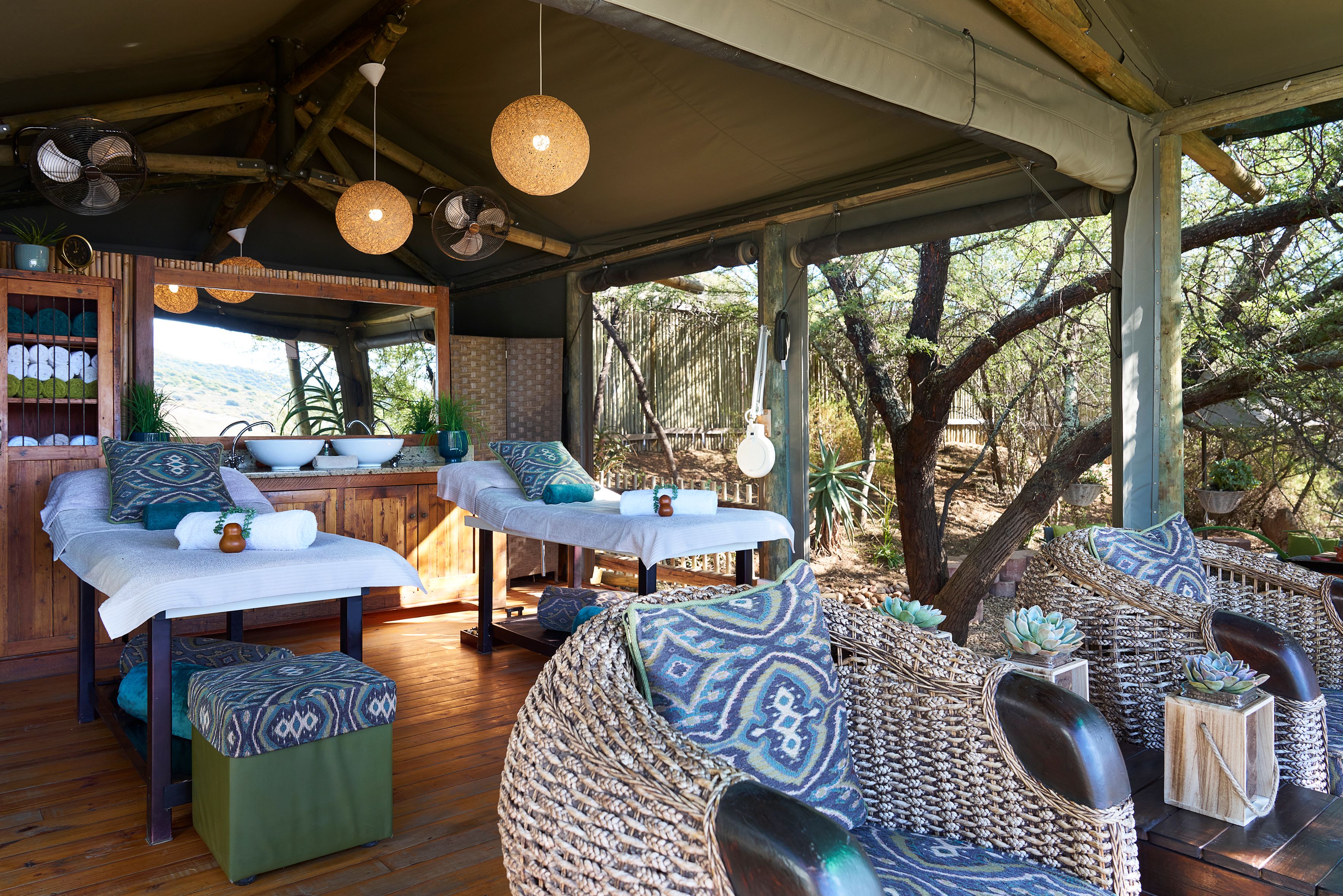 Zuid-Afrika Oudtshoorn Klein Karoo Buffelsdrift Game Lodge Spa