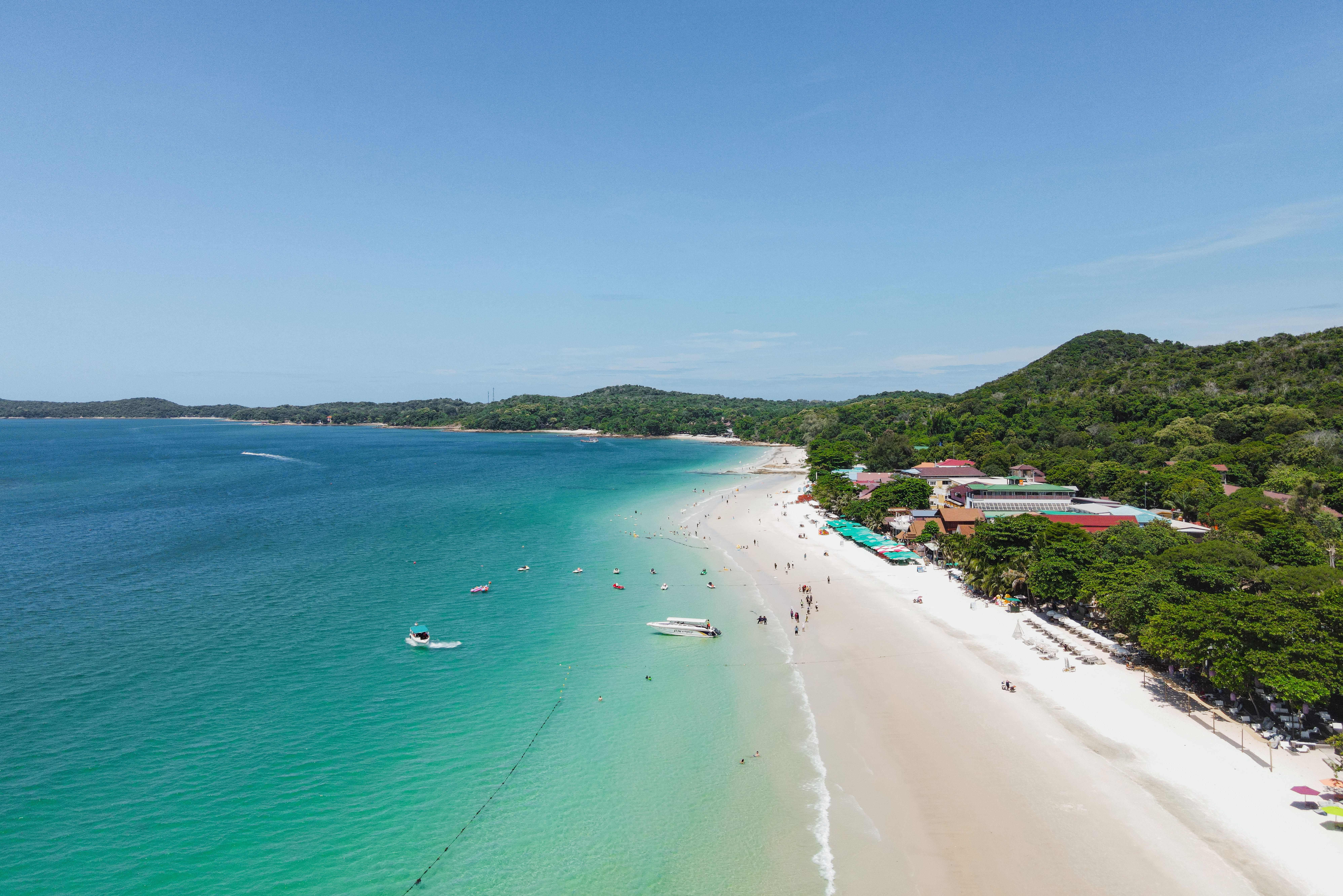 Strand van Sai Kaew op Koh Samet