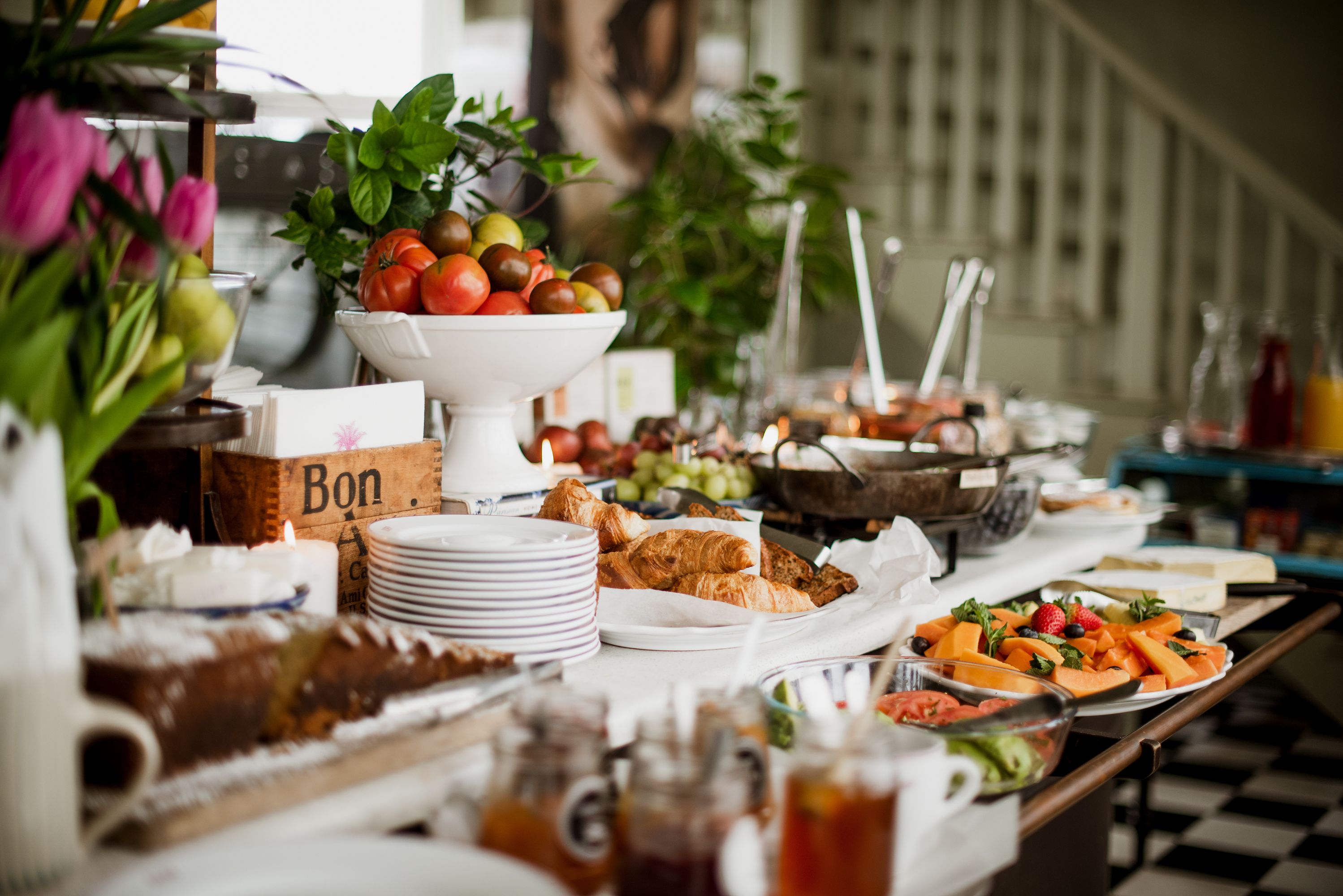 Ontbijt bij The Dorp Hotel in Kaapstad