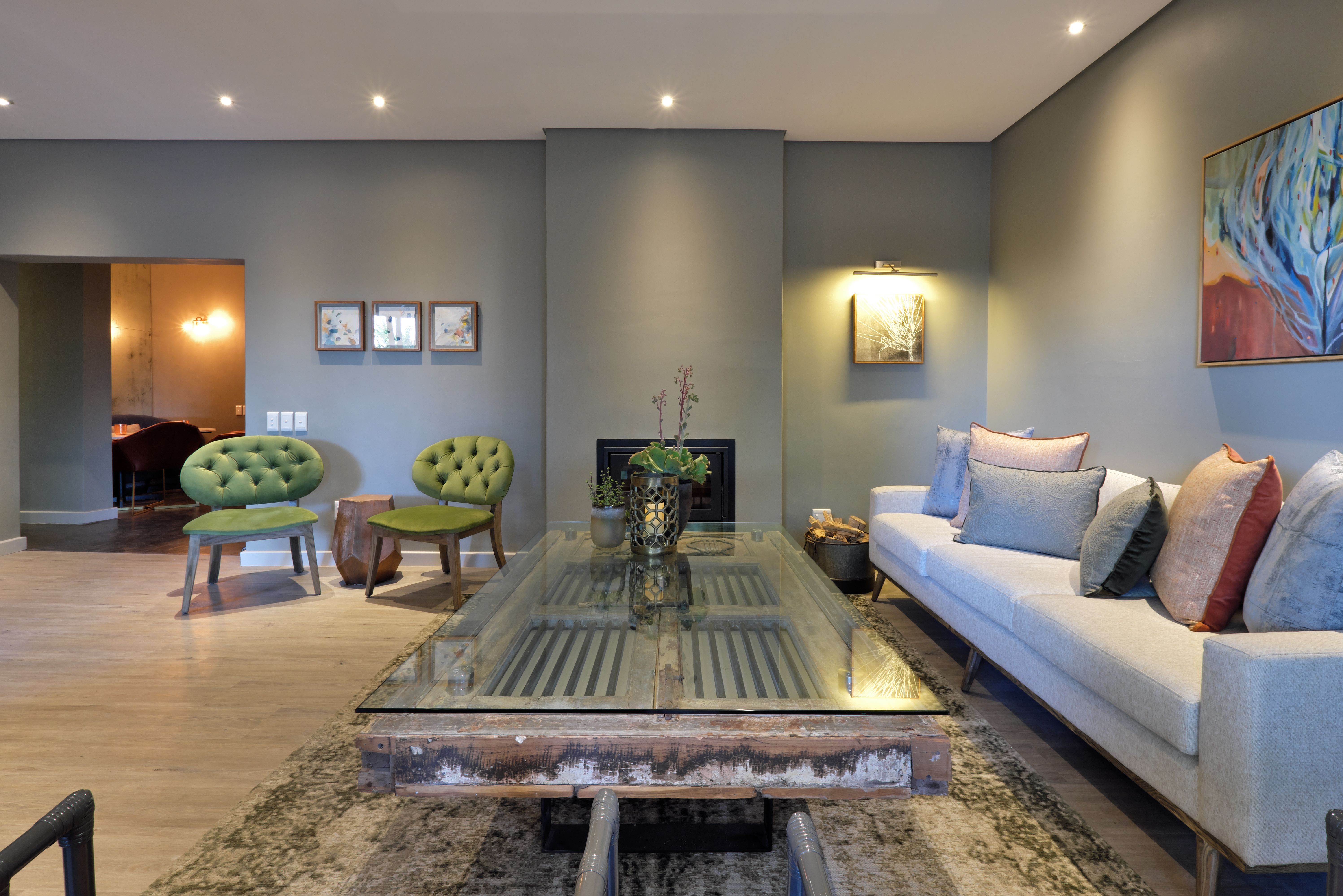 Lounge van het hotel