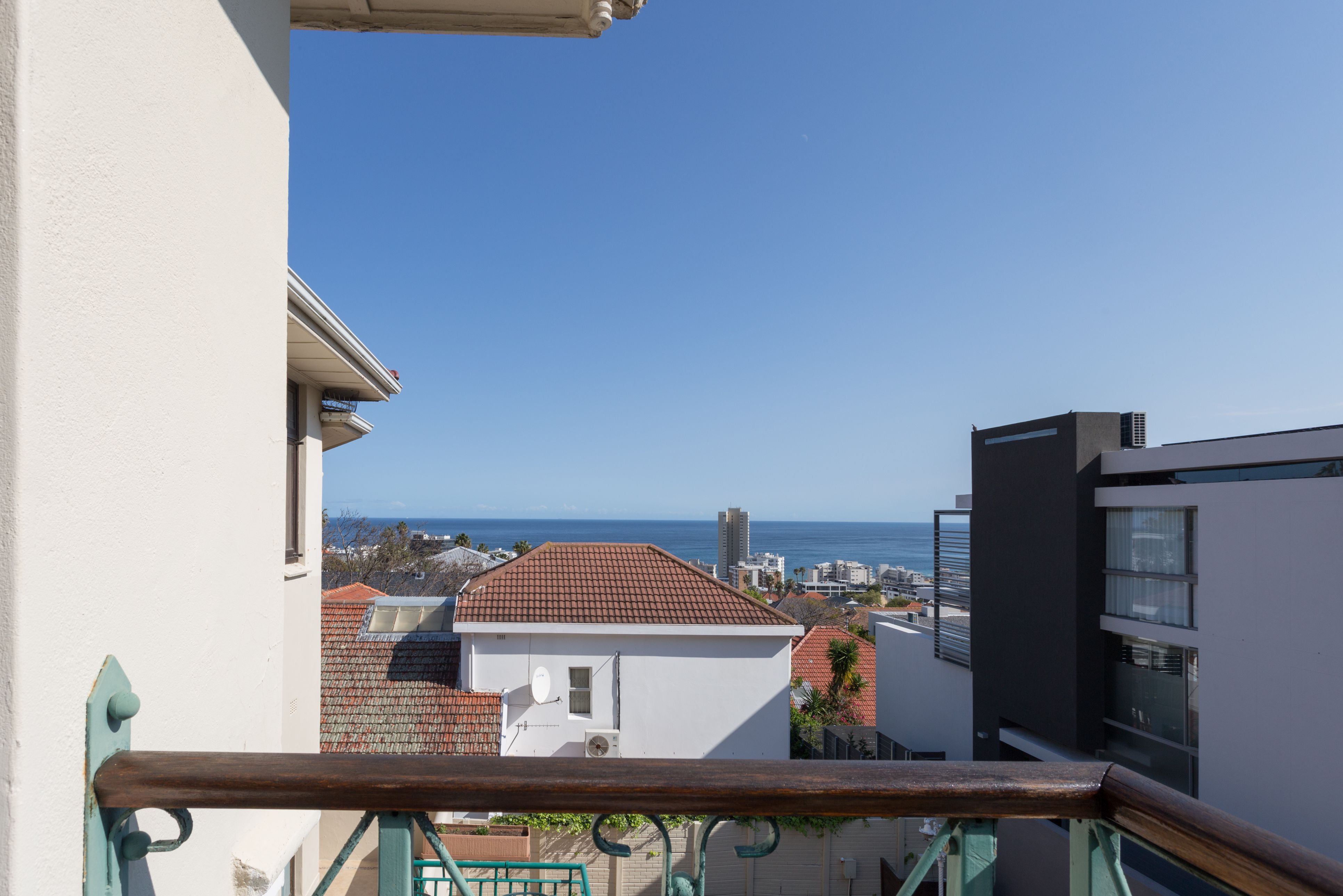 Uitzicht vanuit Maartens Guesthouse