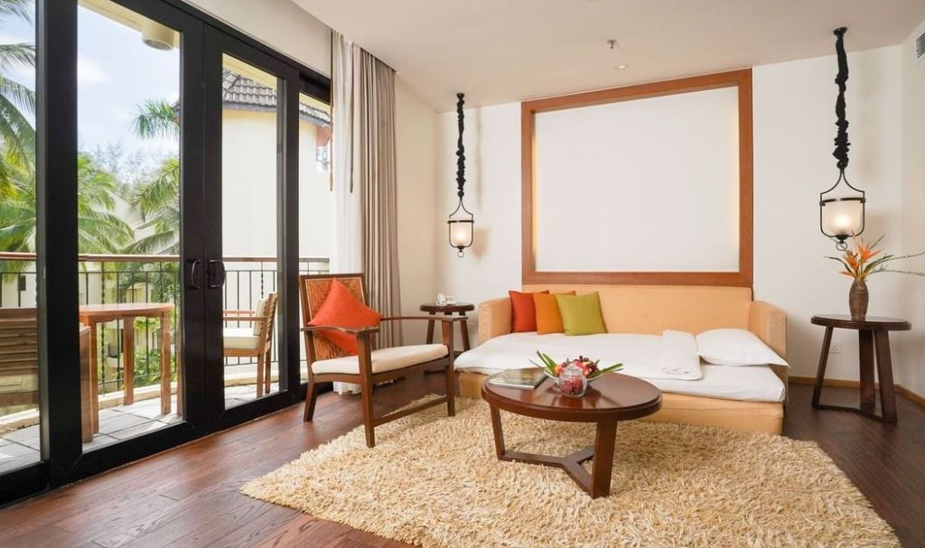 Tanjung Rhu Langkawi Cahaya Suite zithoek sofabed