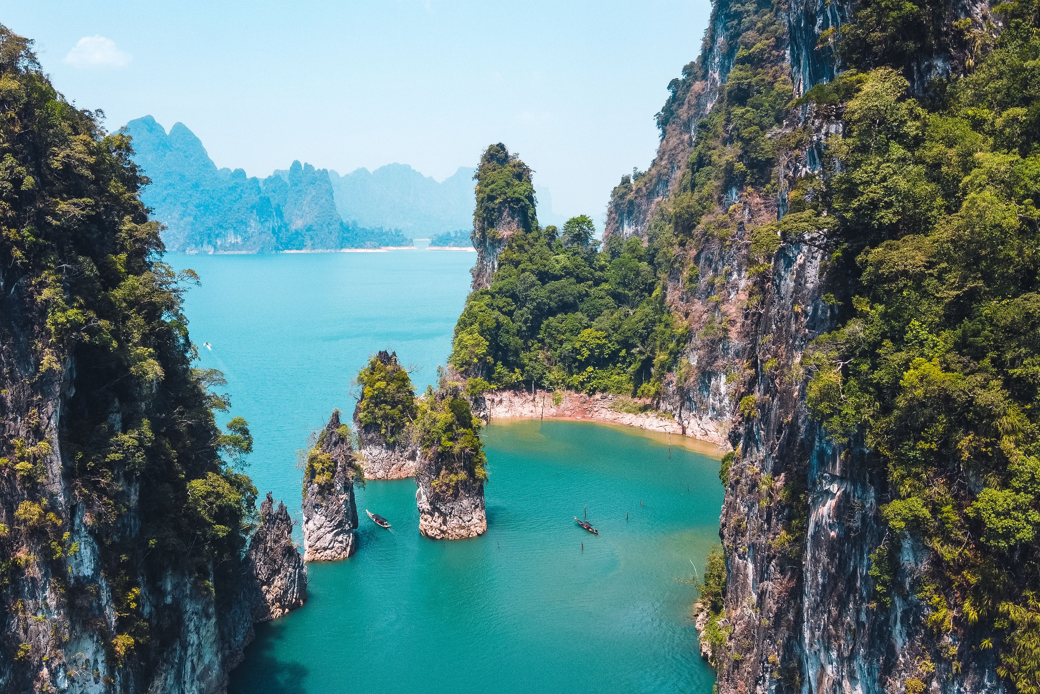 Thailand Khao Sok National Park Rotsformatie