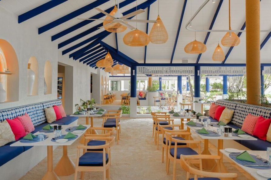 Malediven Noord Male Atol Eri Maldives Restaurant