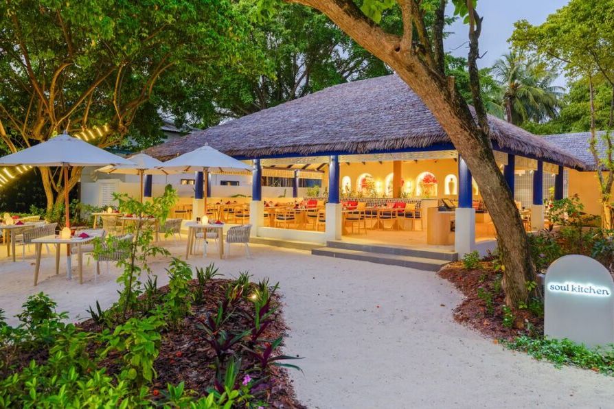 Malediven Noord Male Atol Eri Maldives Restaurant