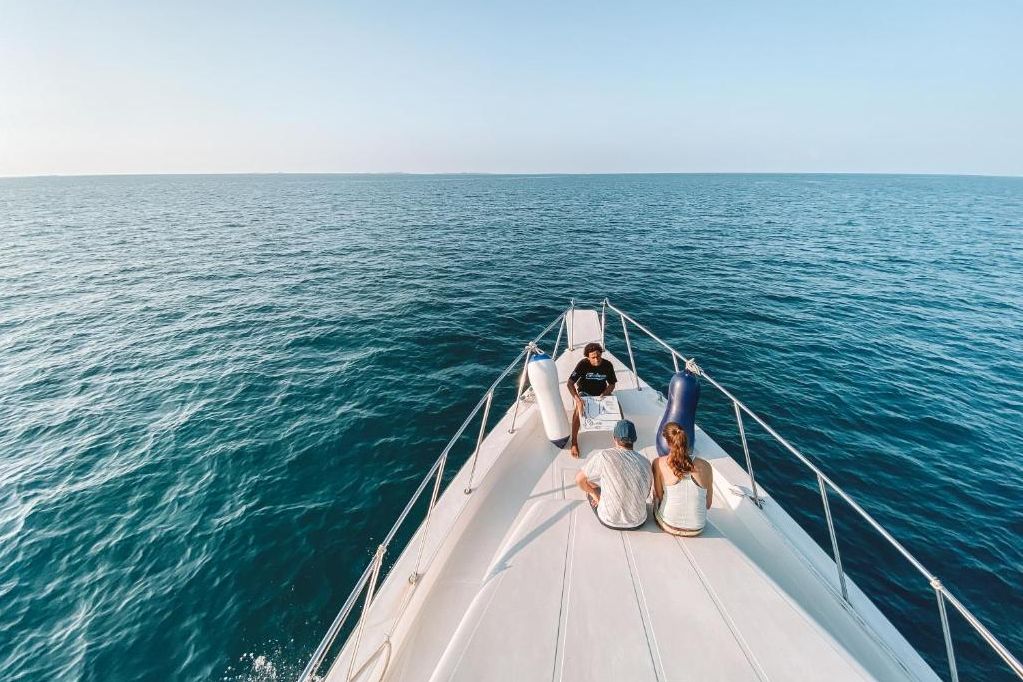 Malediven Noord Male Atol Eri Maldives Boot