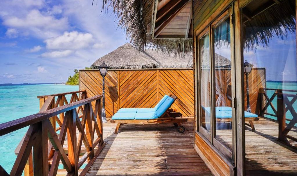 Malediven South Male Atol Fihalhohi Maldives Water Villa