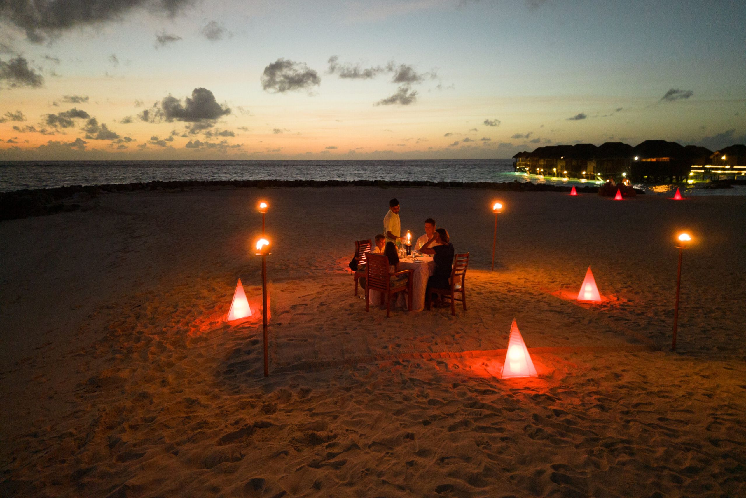 Malediven South Male Atol Fihalhohi Maldives Dineren Strand