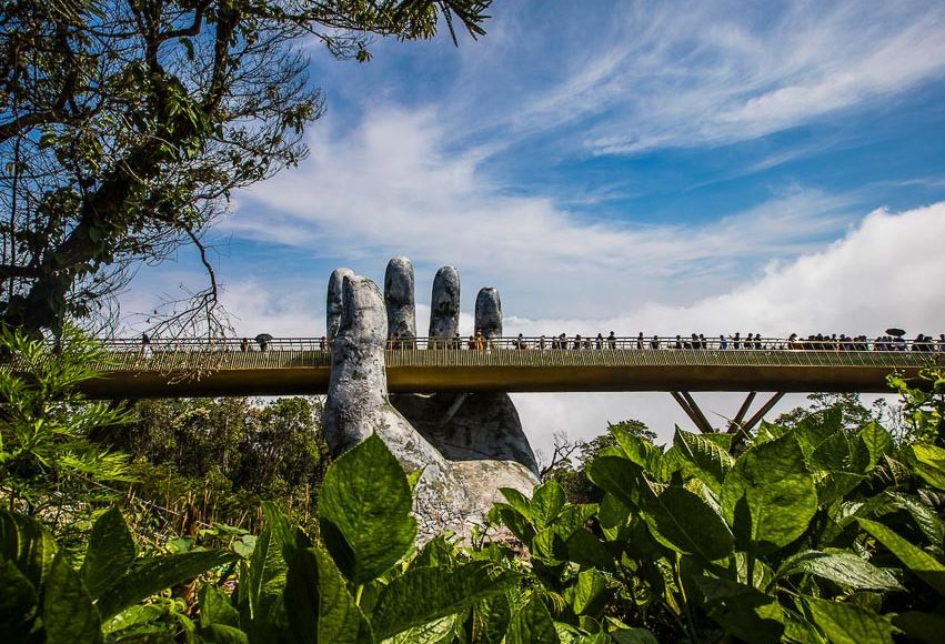 Vietnam Da Nang Golden Bridge
