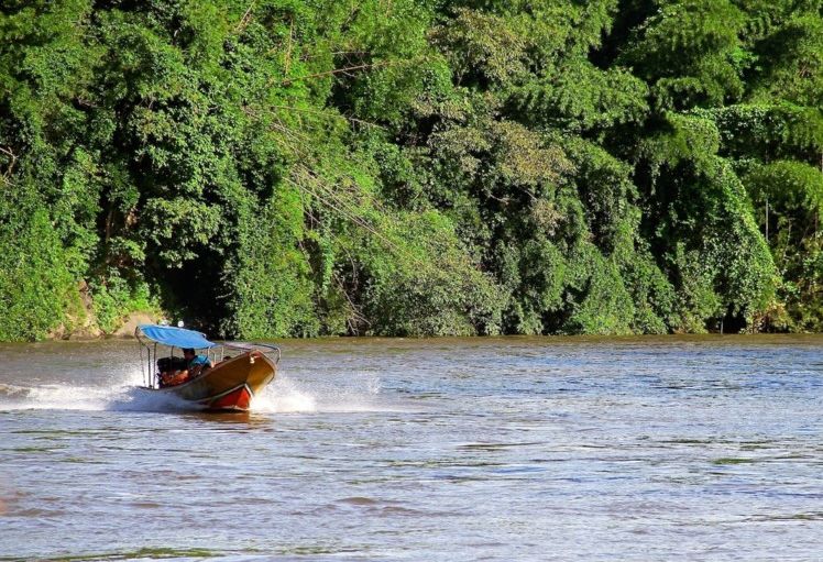 Longtail boottransfer River Kwai