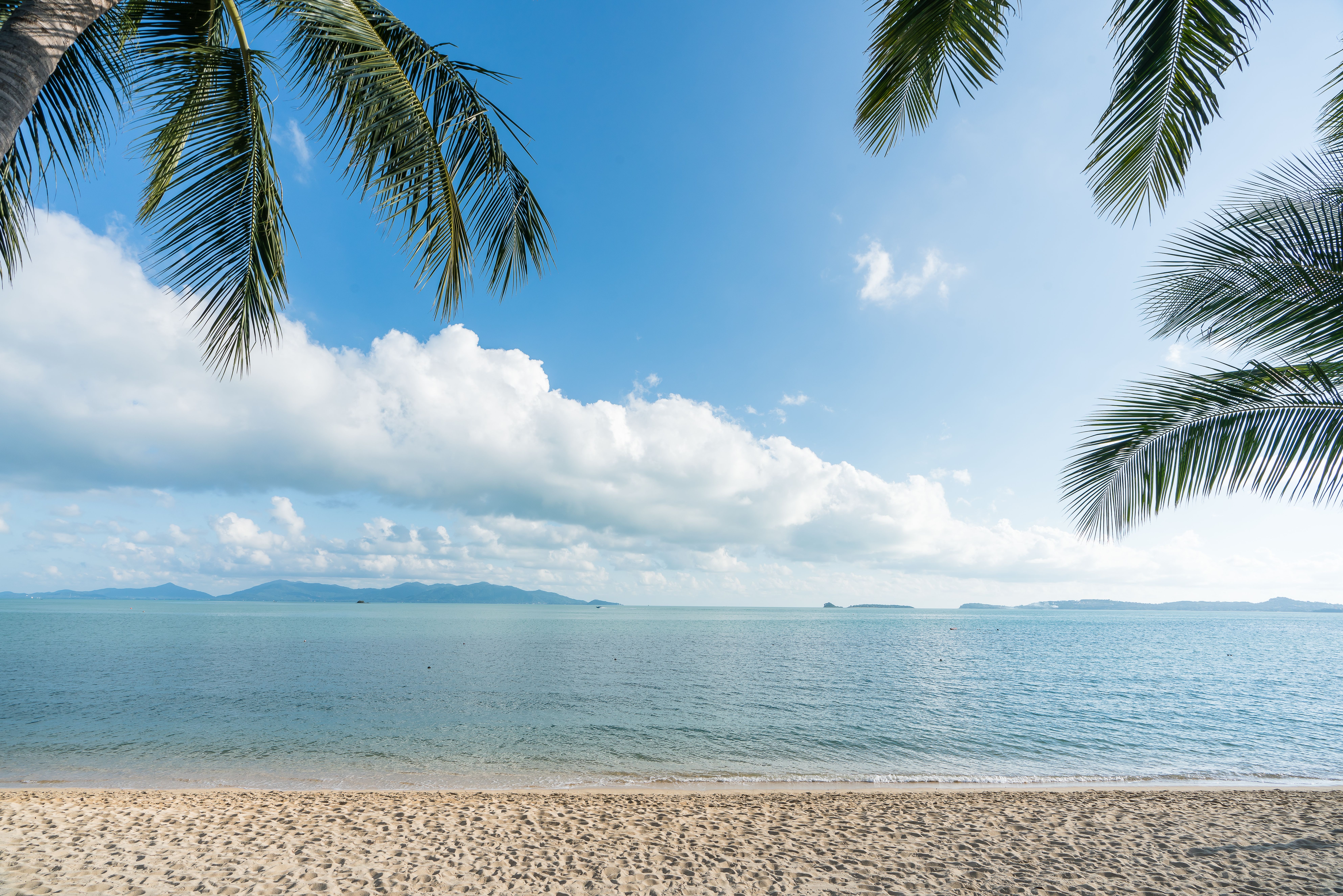 Strand van Koh Samui
