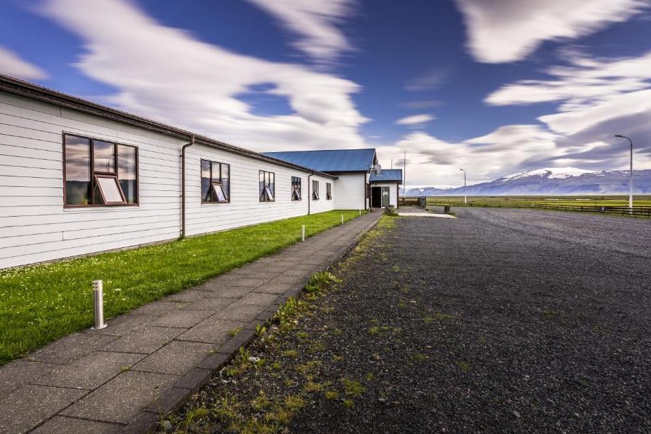 IJsland Hvolsvollur Hotel Fljoshild Entree