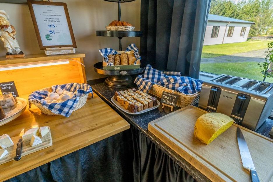 IJsland Hvolsvollur Hotel Fljoshild Ontbijt