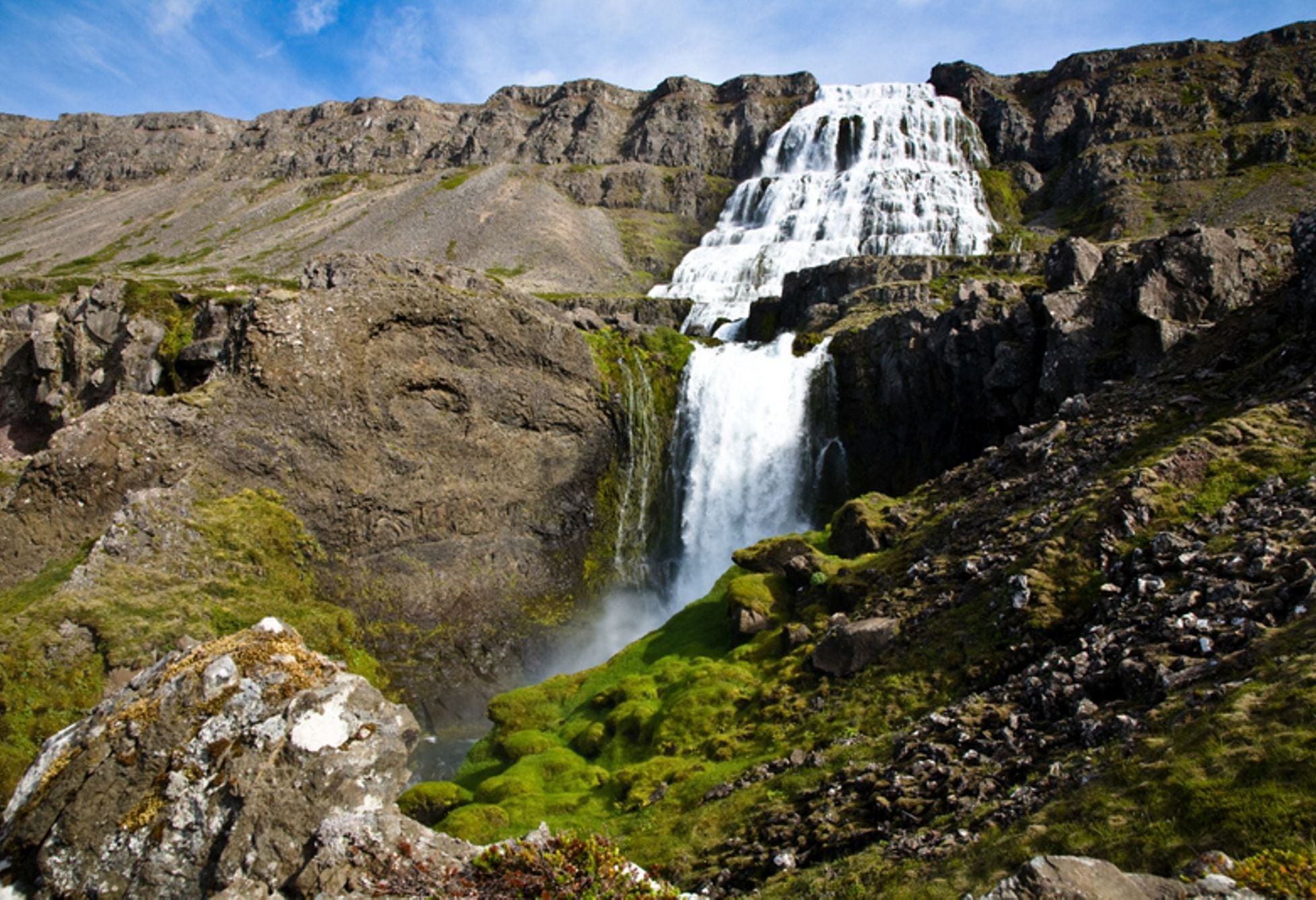 Dynjandi waterval