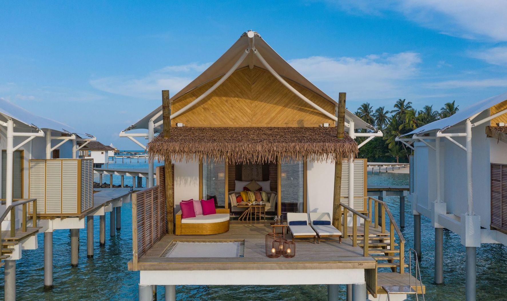 Malediven Meemu Atol Cinnamon Hakuraa Huraa Water Bungalow