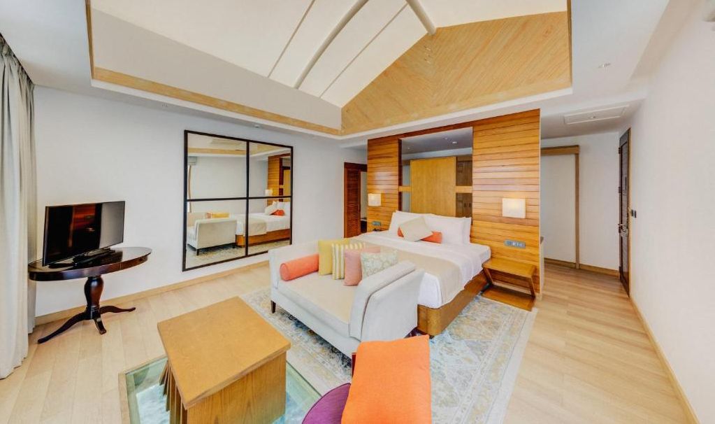 Malediven Meemu Atol Cinnamon Hakuraa Huraa Water Bungalow