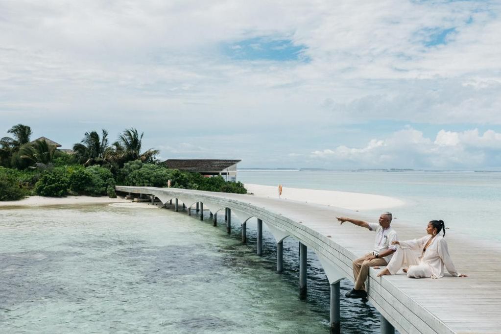 Malediven Meemu Atol Cinnamon Hakuraa Huraa Pier
