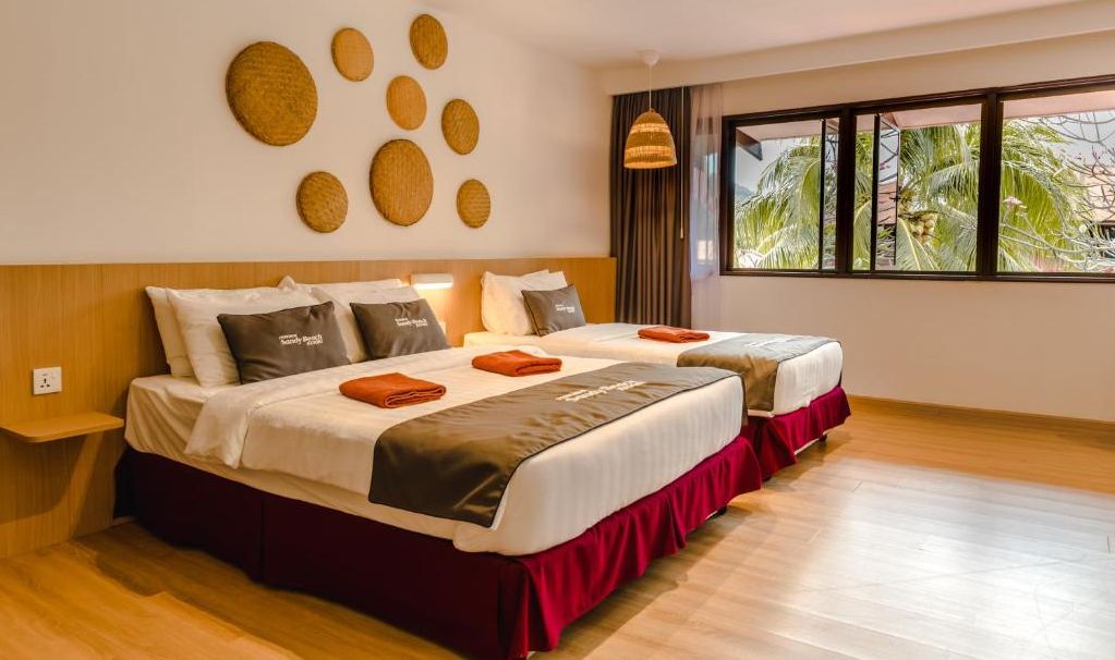 Maleisie Pangkor Sandy Beach Resort Deluxe Kamer