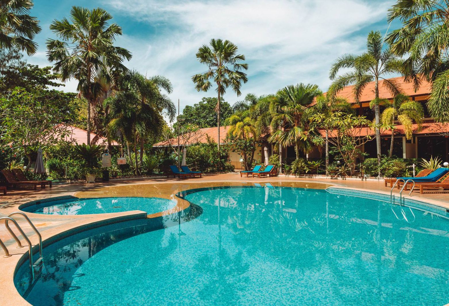 Maleisie Pangkor Sandy Beach Resort Zwembad