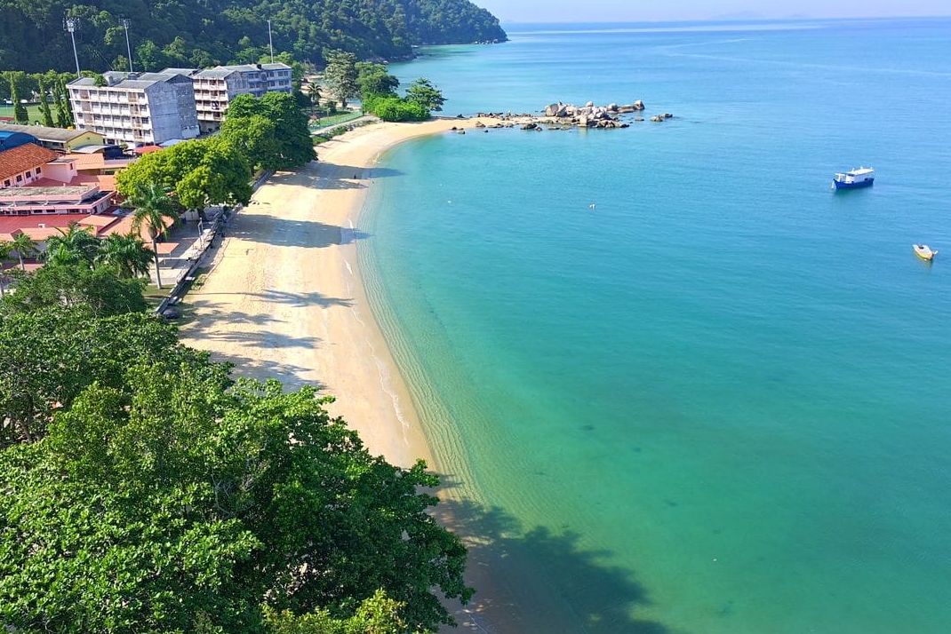 Maleisie Pangkor Sandy Beach Resort Strand