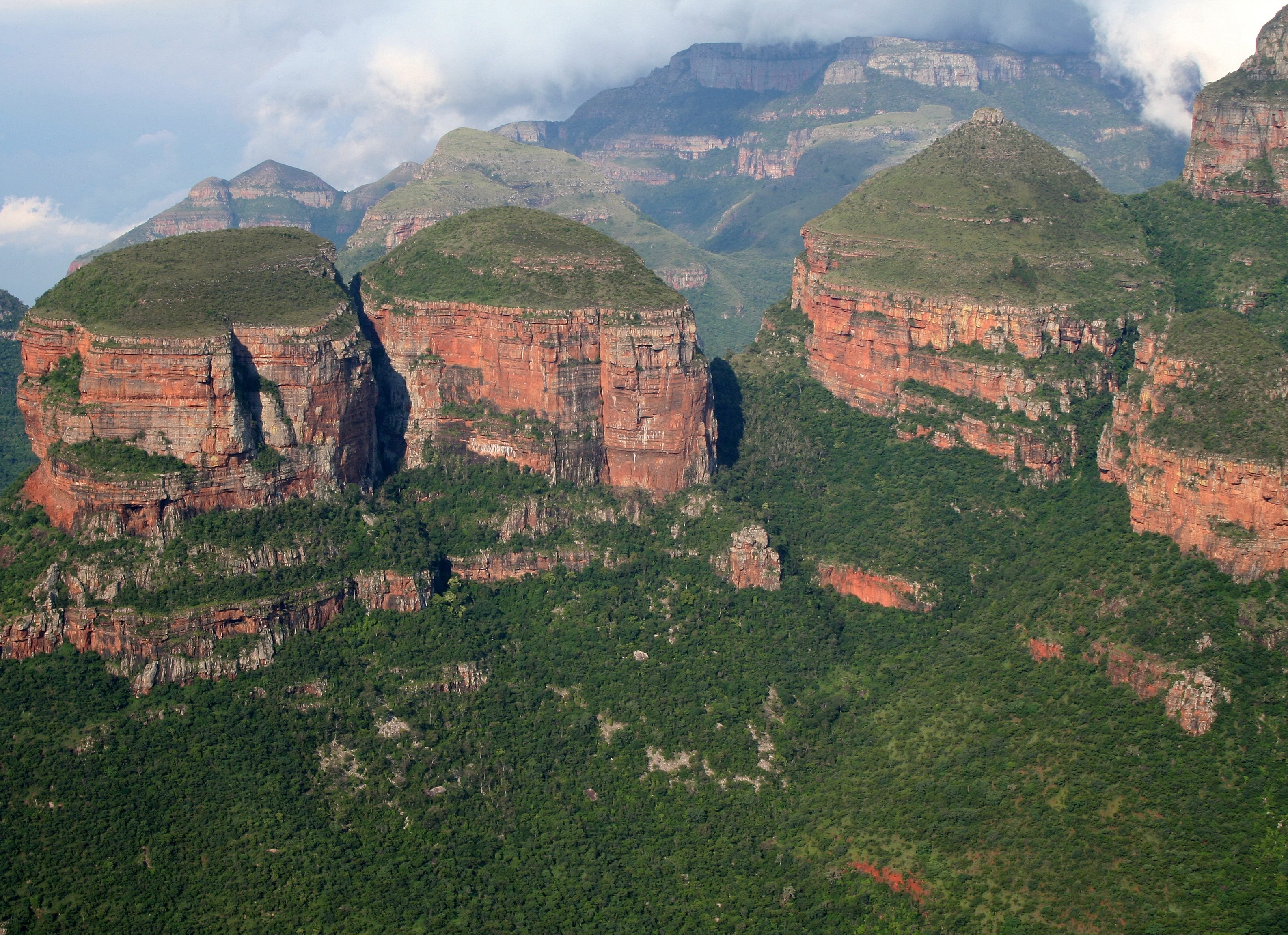 Blyde Rivier Canyon in Zuid-Afrika
