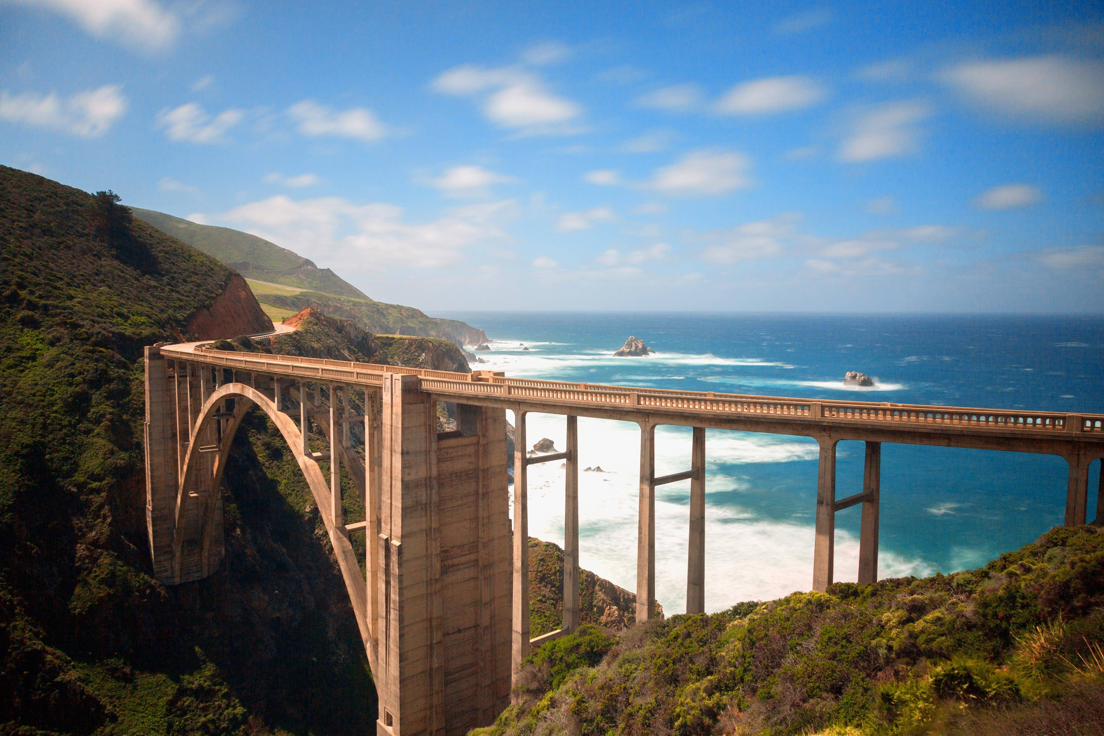 Monterey Bixby creek bridge Californie Amerika