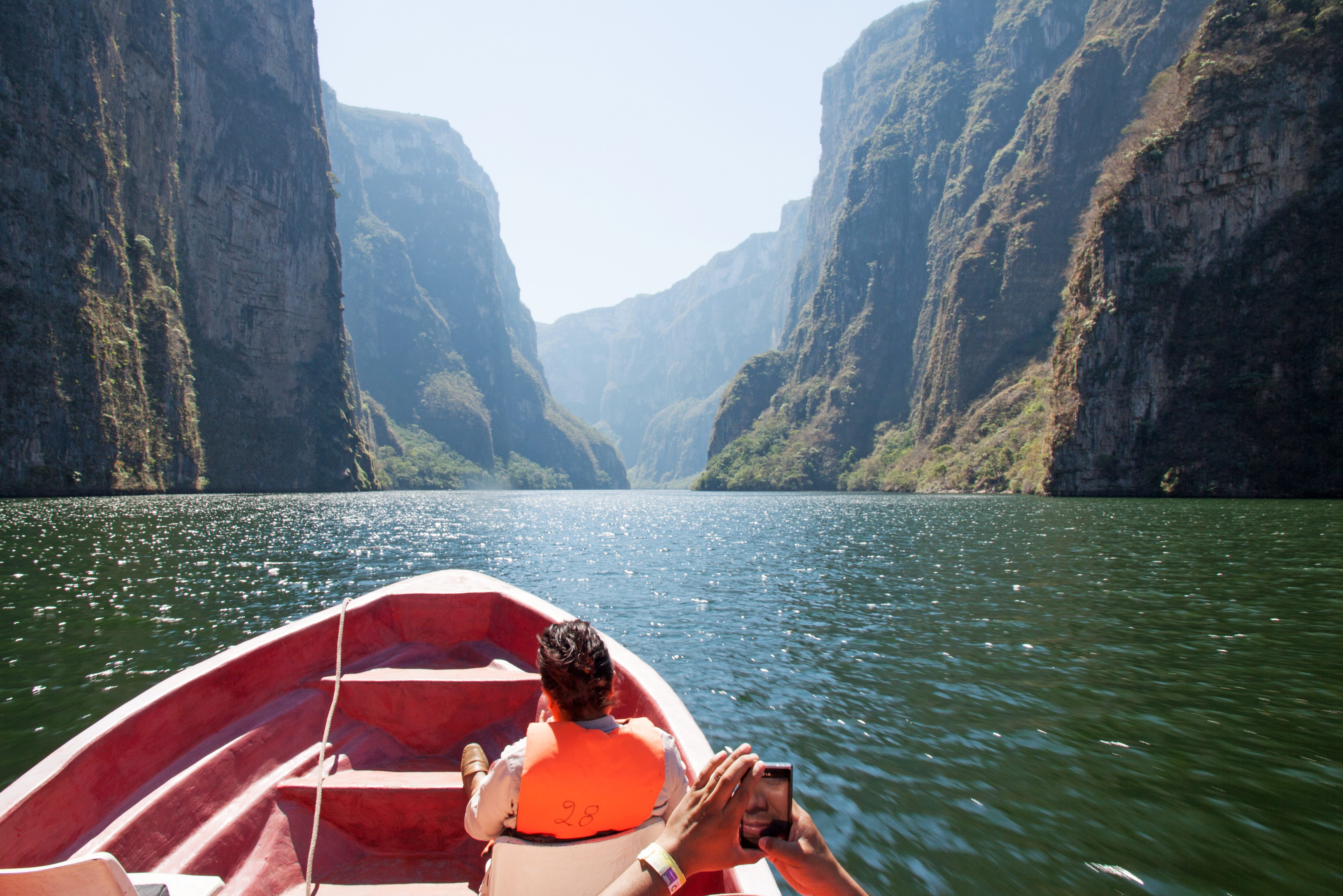 Chiapa de Corzo Sumidero canyon in Chiapas Mexico